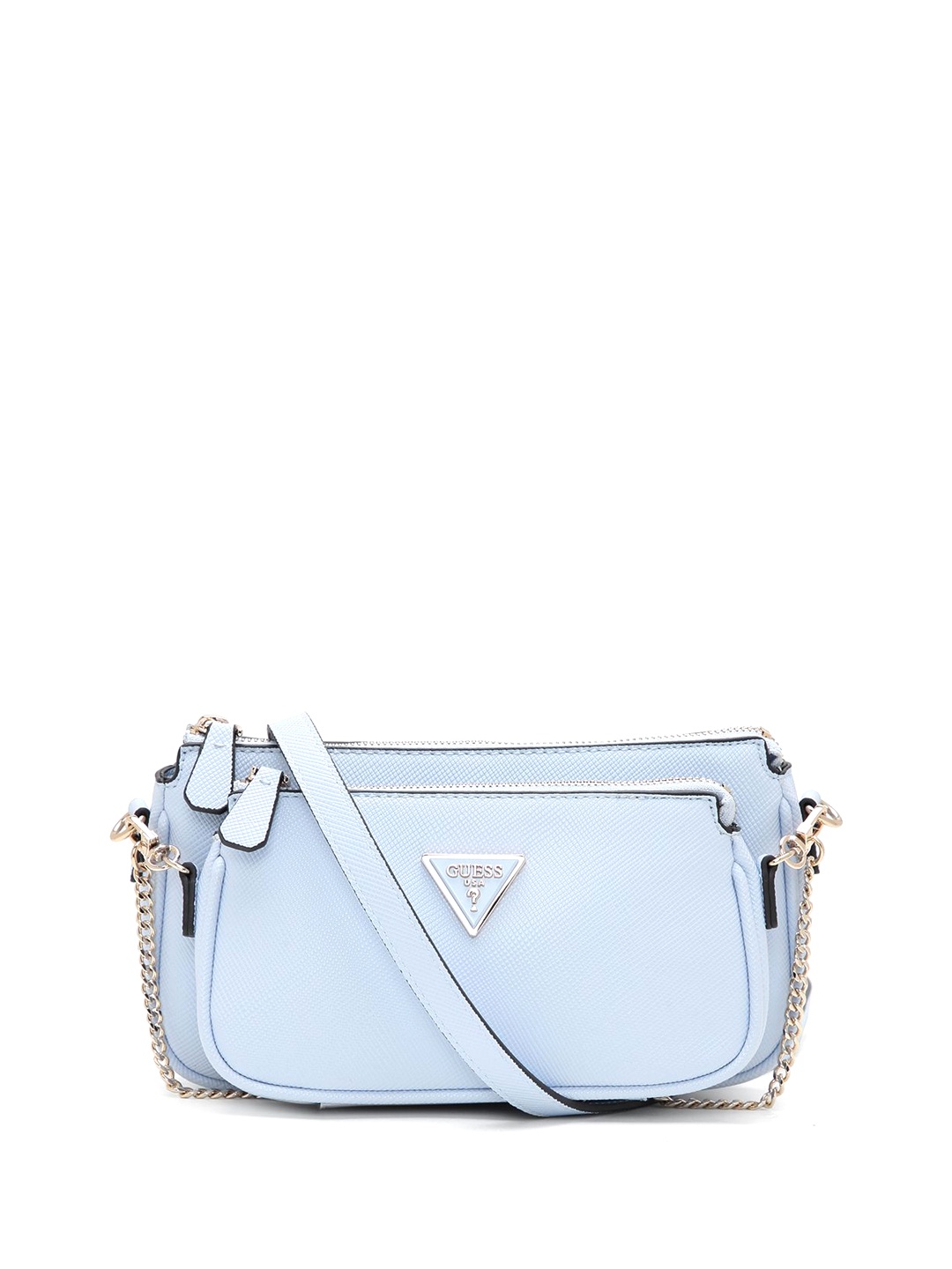 

GUESS PU Shoulder Bag, Blue