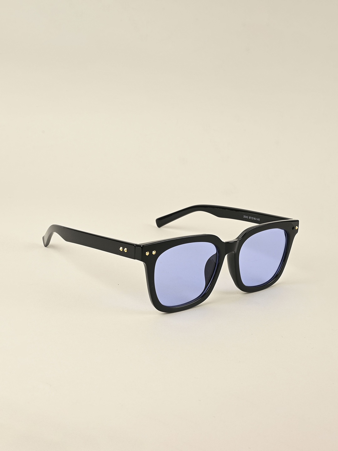 

IDOR Unisex Square Sunglasses with UV Protected Lens, Blue