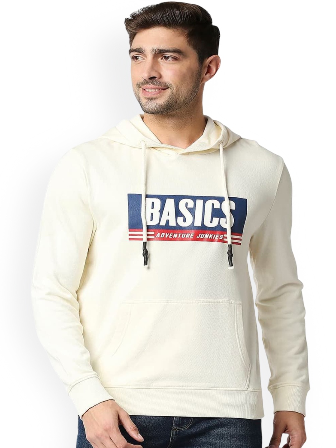 

Basics Men Bomber Jacket, Off white