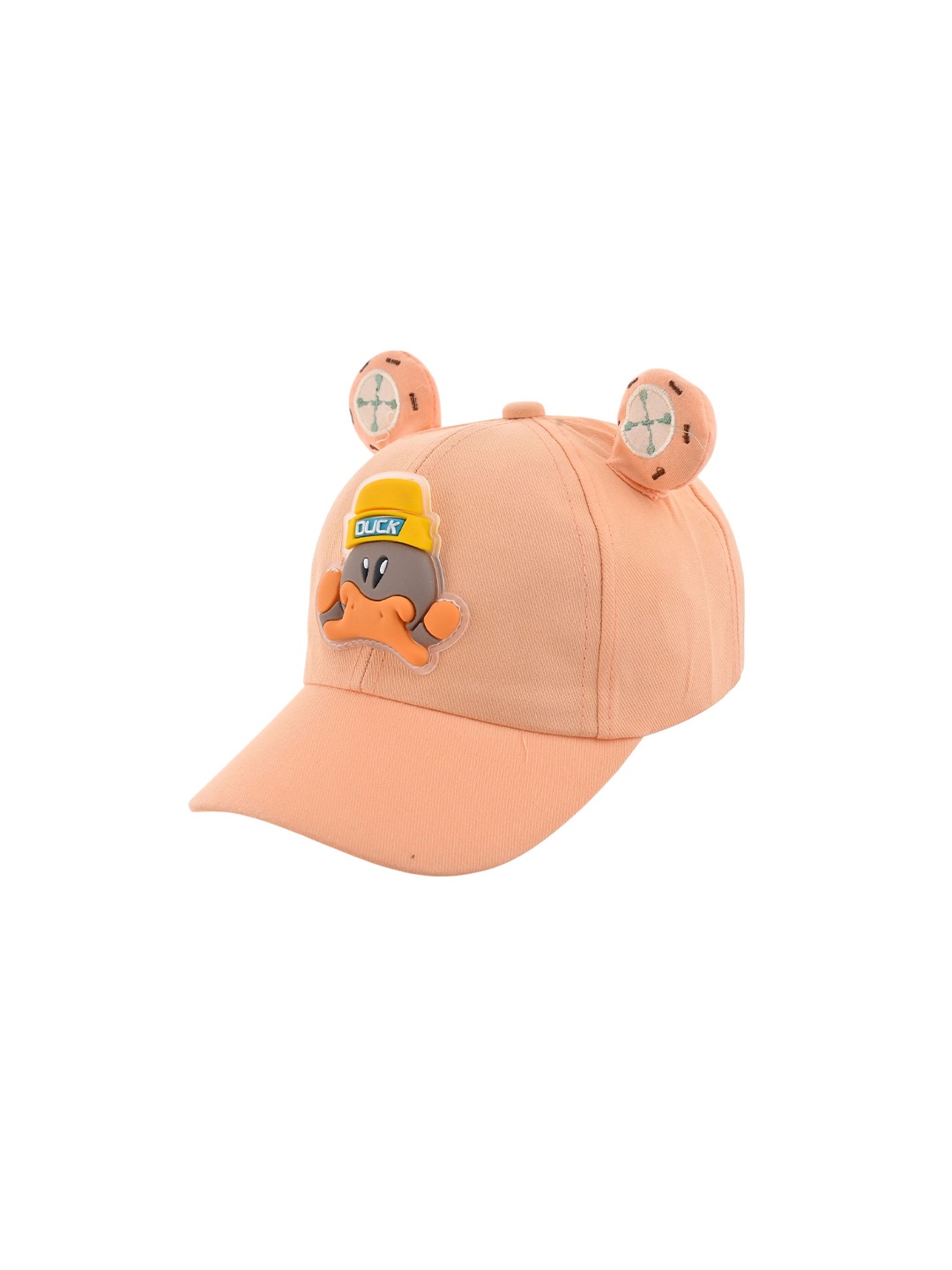 

SHOP FRENZY Unisex Kids Printed Baseball Cap, Orange