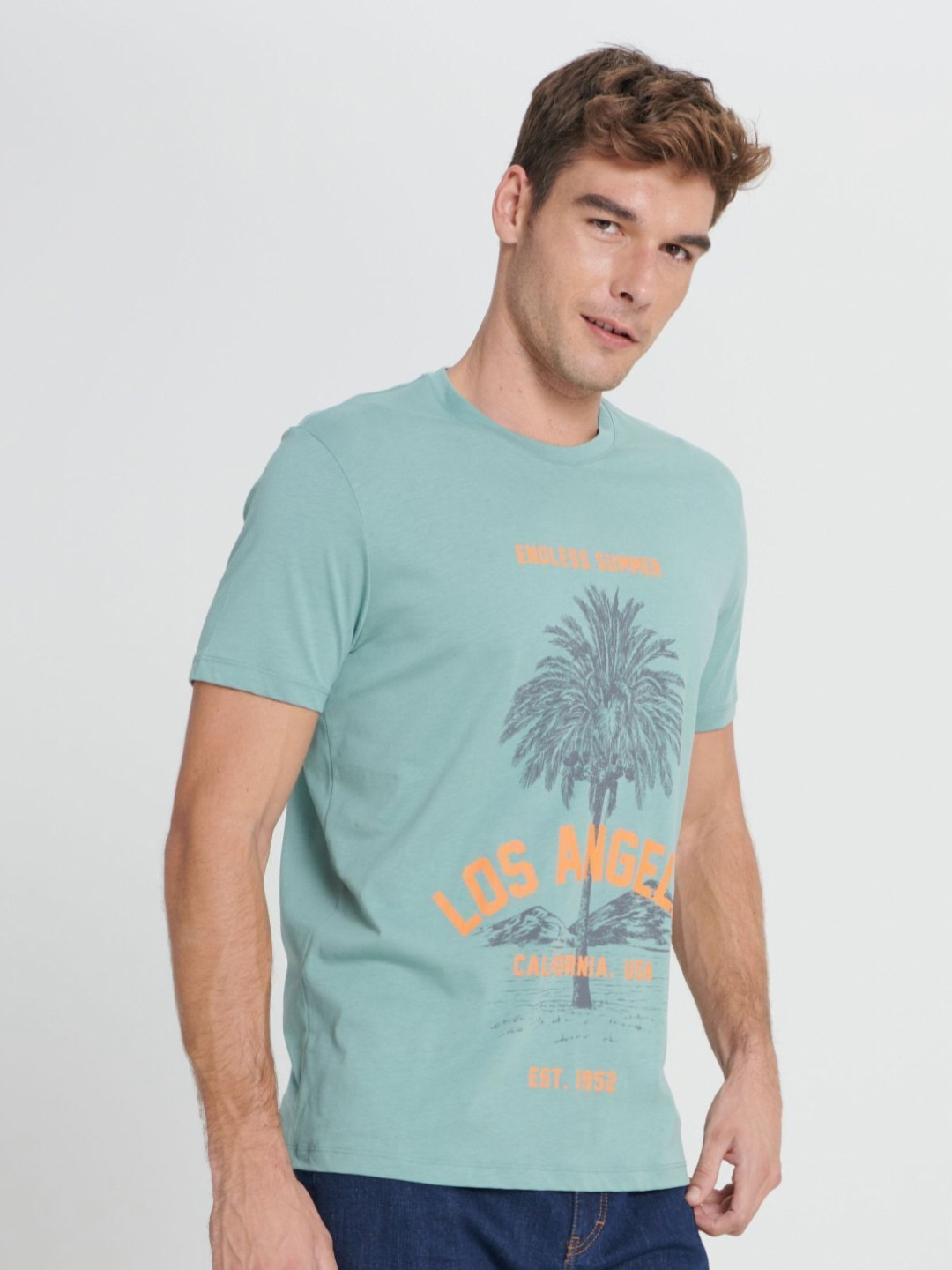 

ALTINYILDIZ CLASSICS AC Co. Men Floral Printed Tropical Pockets T-shirt, Na