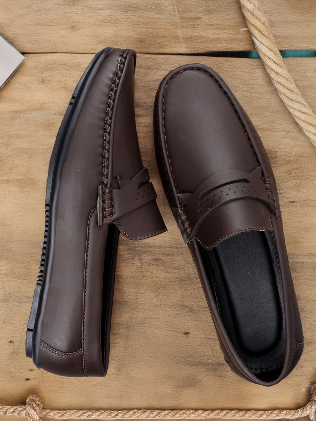 

Anouk Men PU Mojaris, Brown