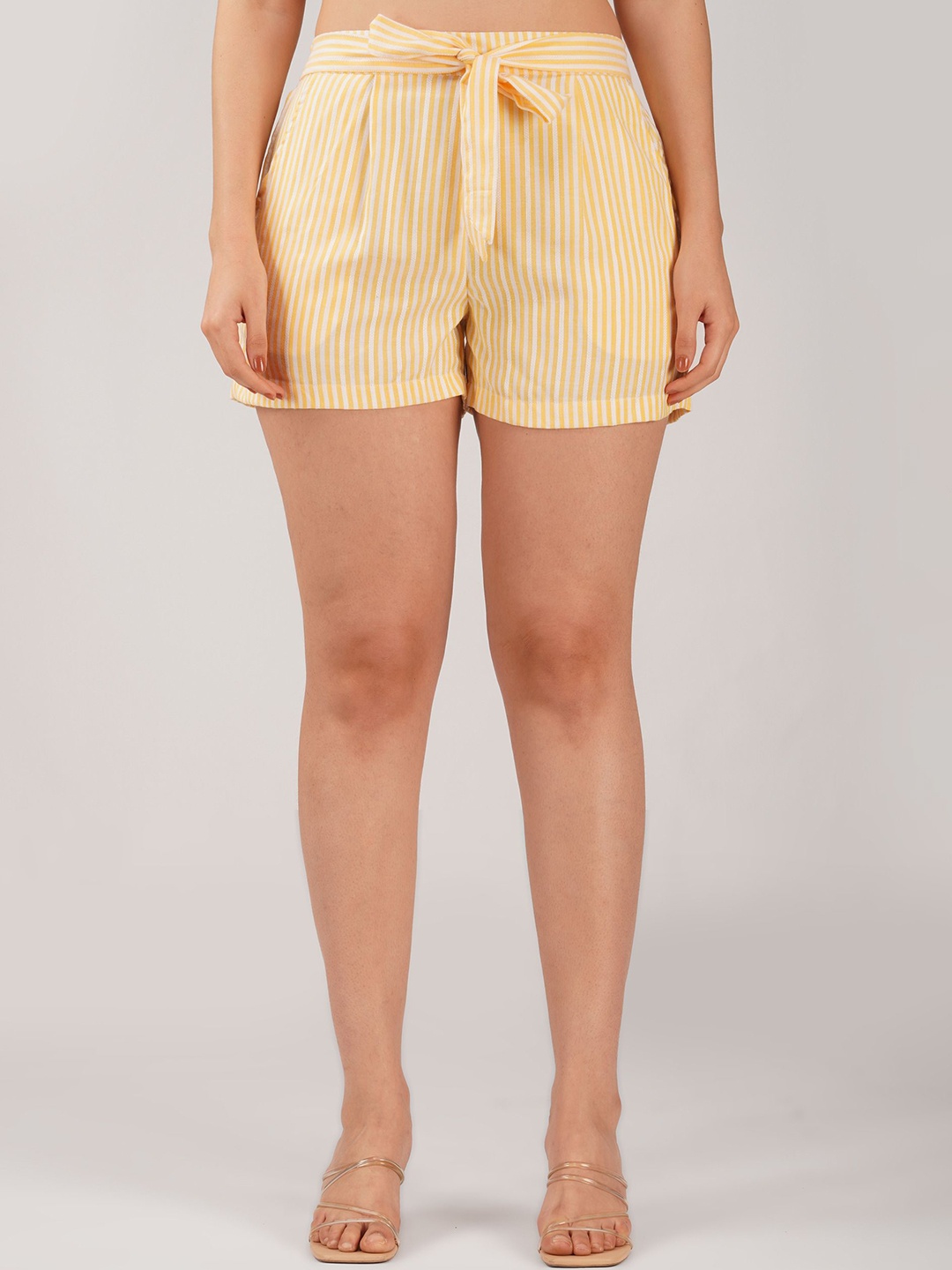 

Street22 Women Shorts, Yellow