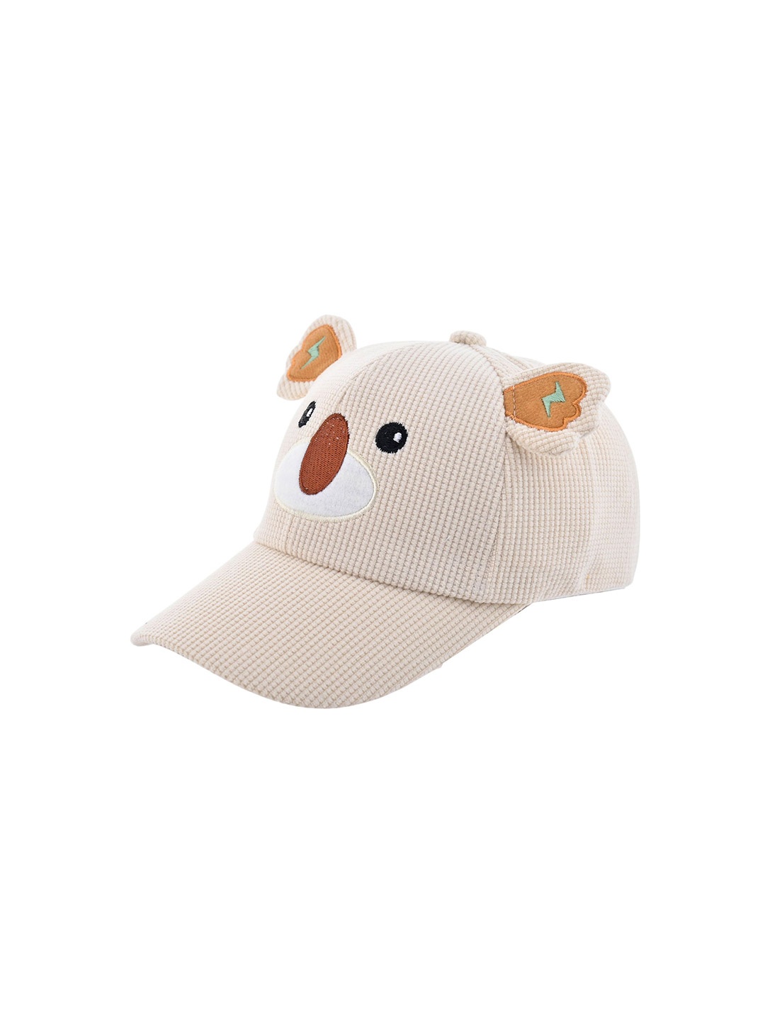 

SHOP FRENZY Unisex Kids Printed Baseball Cap, Beige