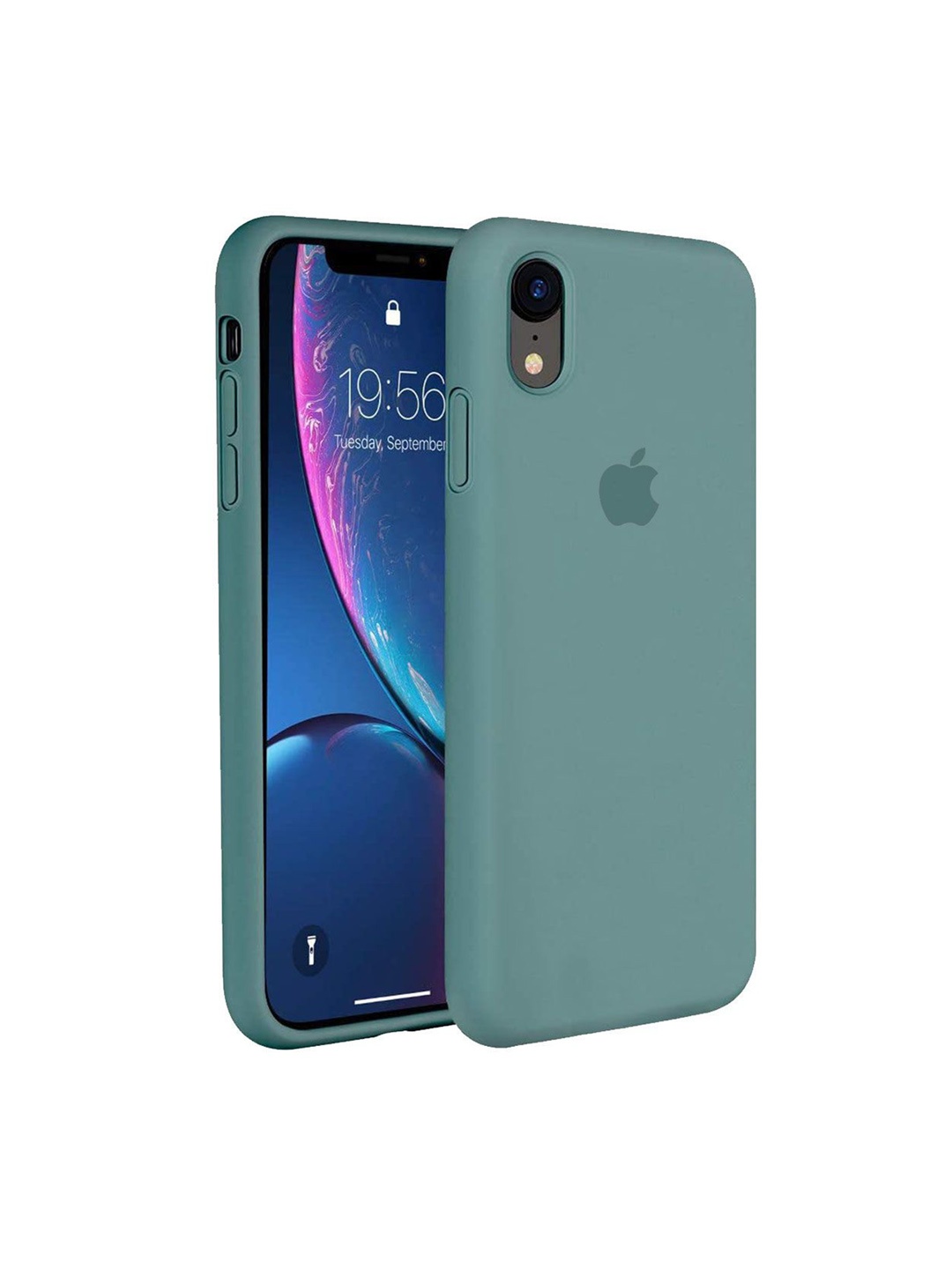 

LIRAMARK Solid Printed iPhone XR Back Case Mobile Accessories, Green