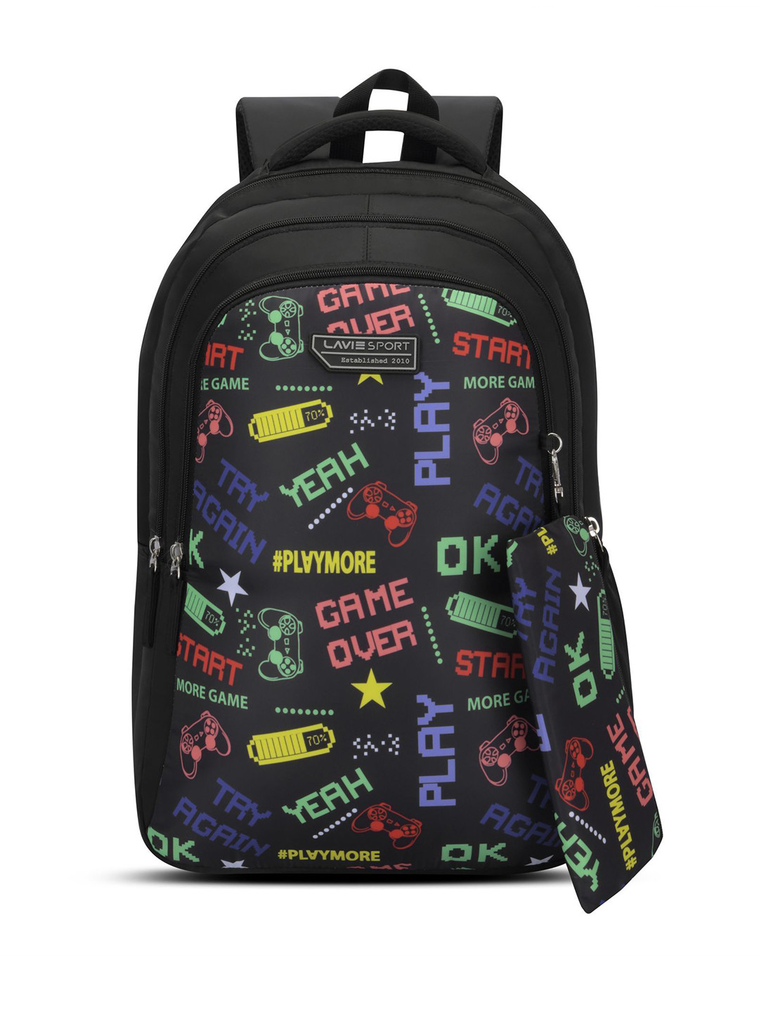 

LAVIE SPORT Unisex Kids Backpack, Black