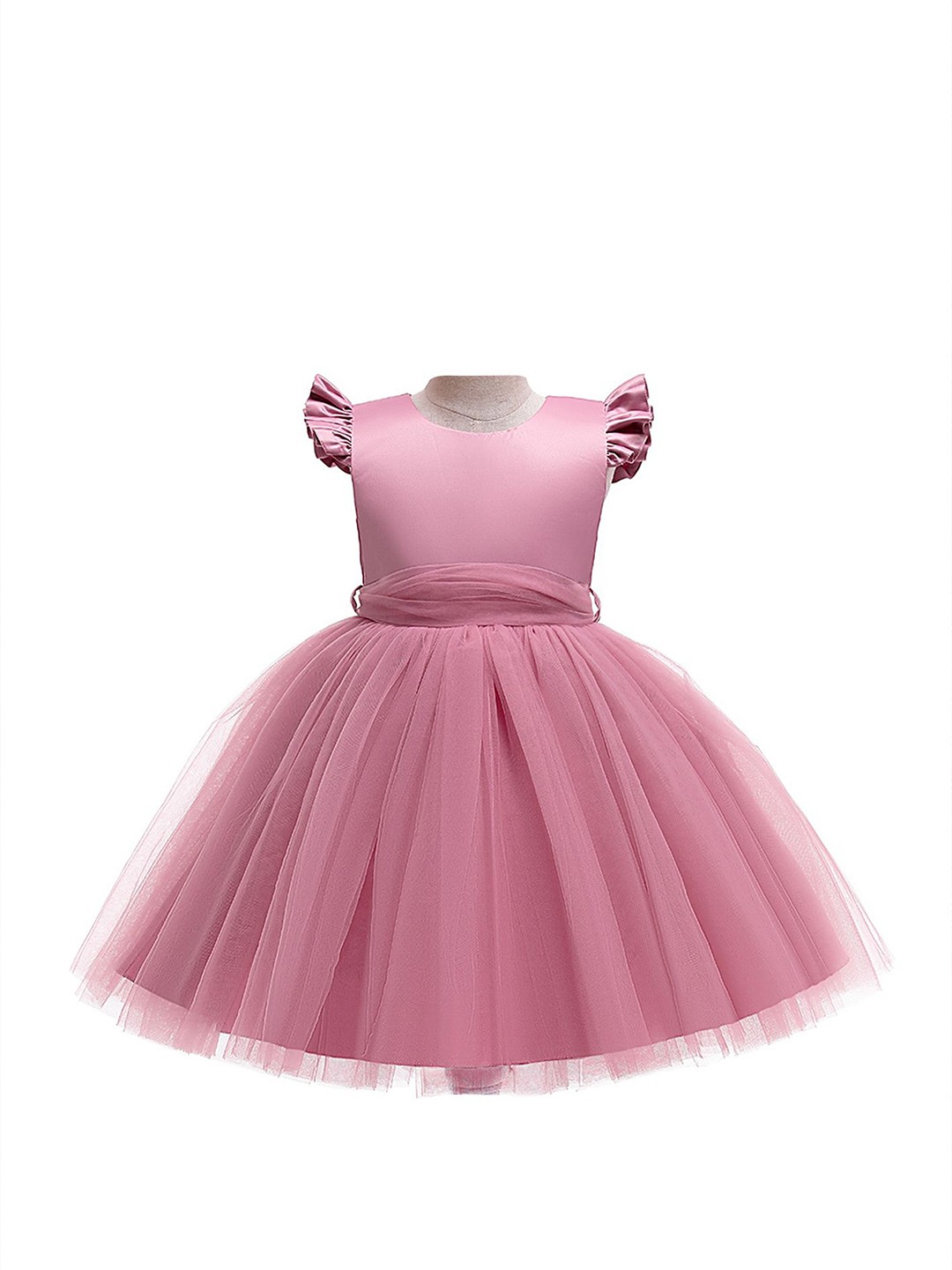 

LULU & SKY Fit & Flare Dress, Pink