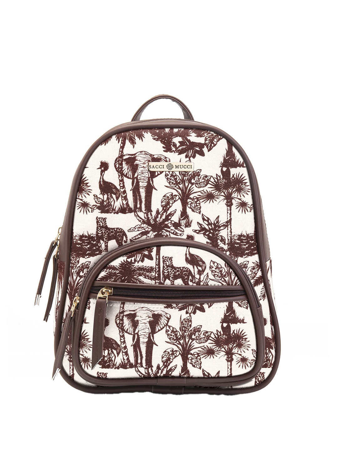 

Sacci Mucci Women Backpack, Brown