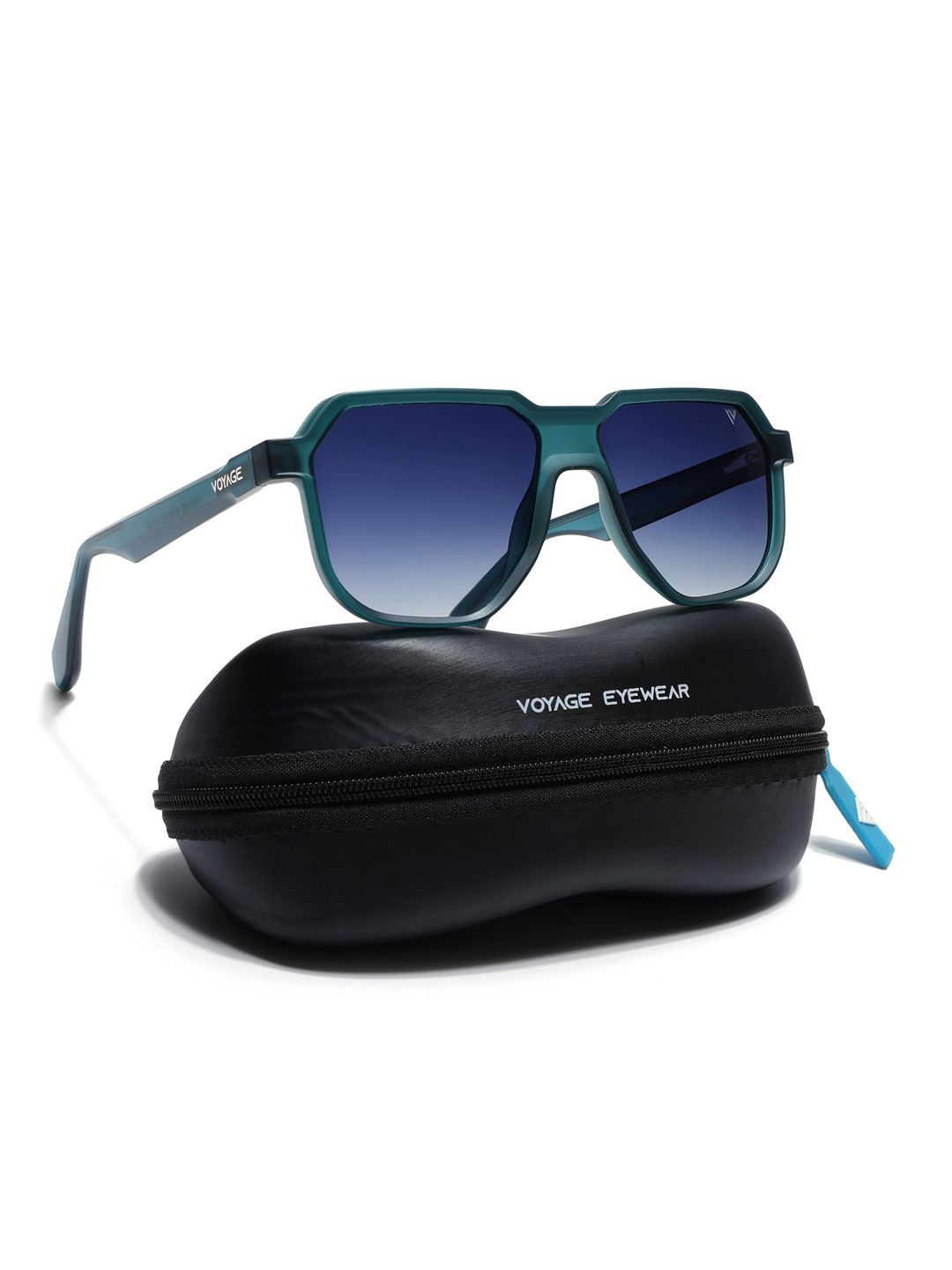 

Voyage Unisex Other Sunglasses with Polarised and UV Protected Lens, Blue