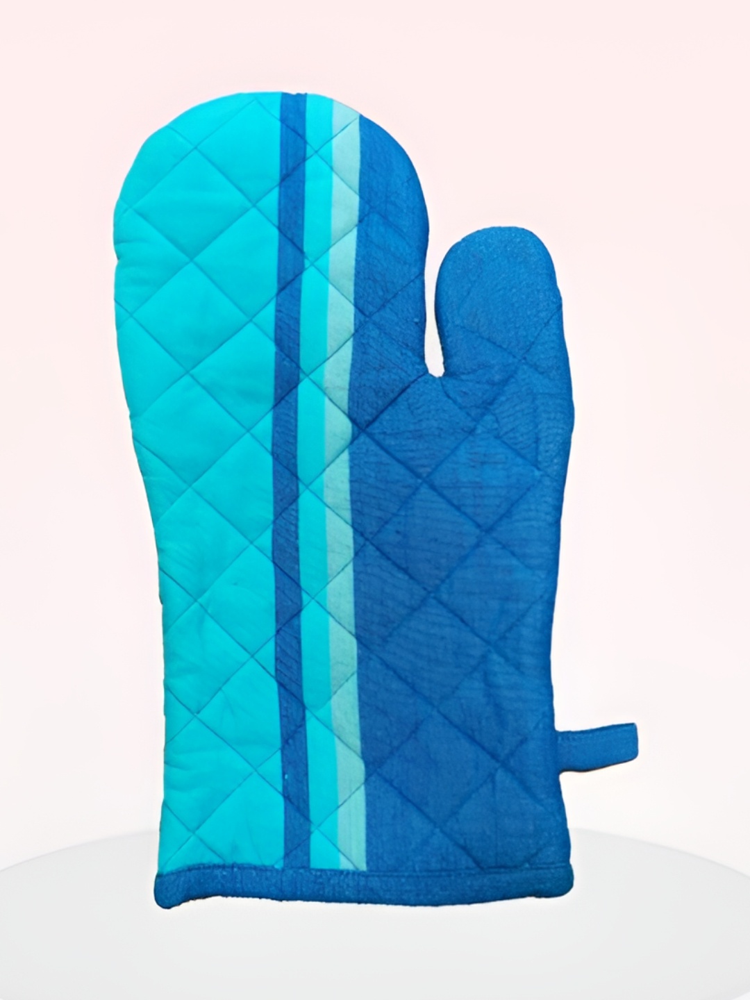 

SAJAVAT Blue Pure Cotton Oven Glove