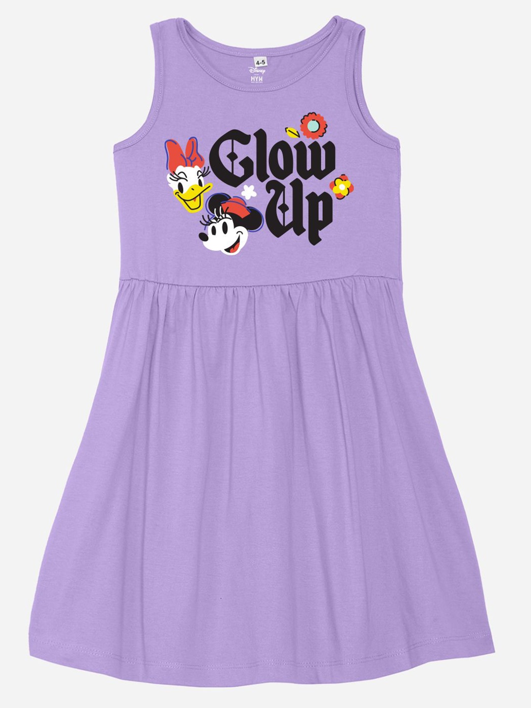 

Wear Your Mind Print Fit & Flare Dress, Purple