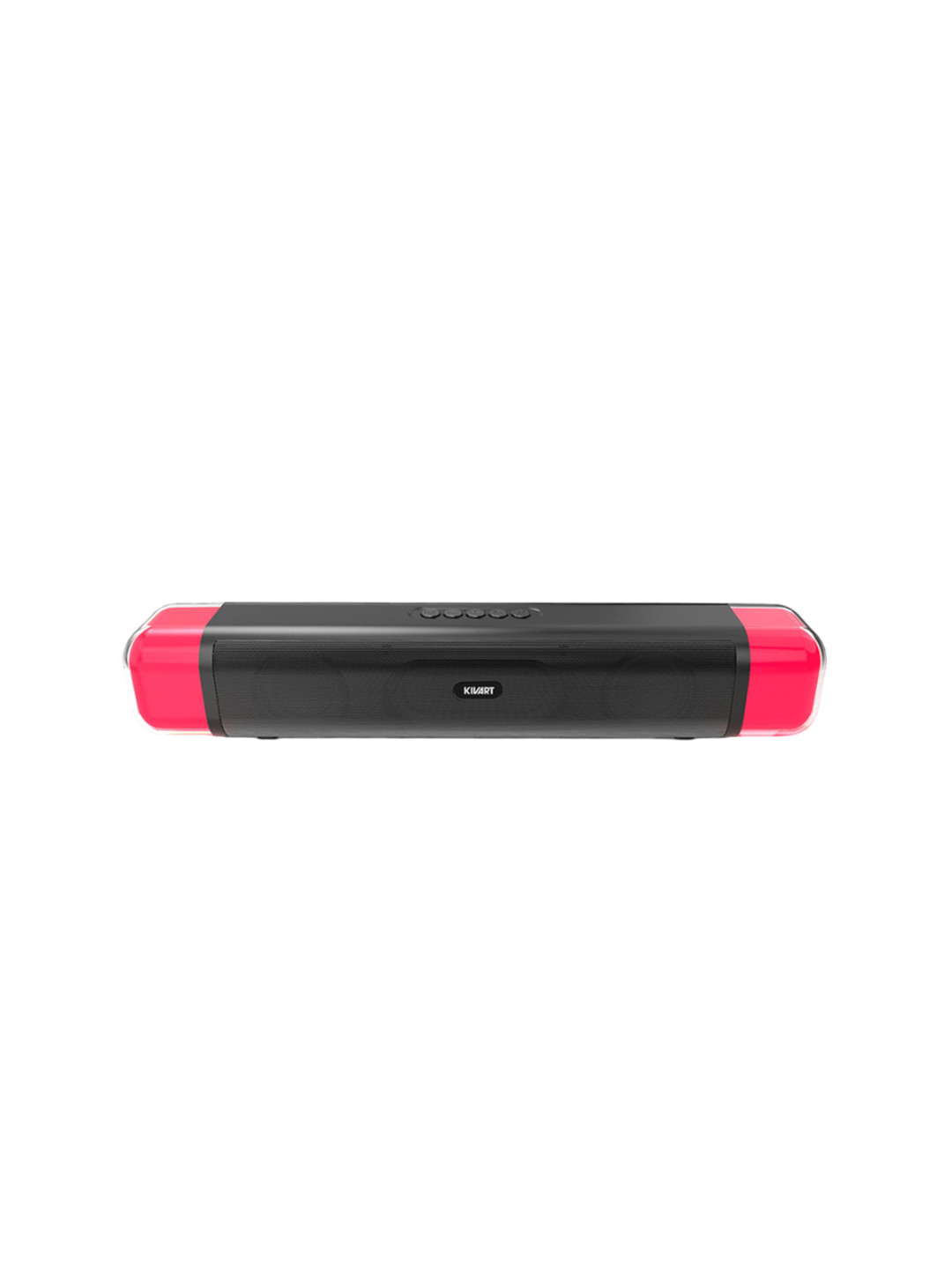 

KIVART GLow Up Mini Speaker 16W Bluetooth Speaker With RGB Party Lights, Red