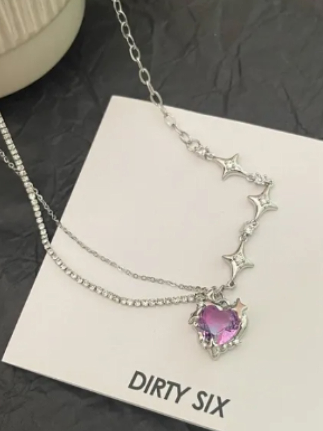 

SUBHAGALANKAR Silver-Plated Necklace