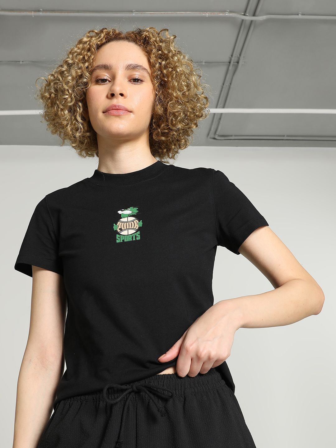 

Puma Team For The Fanbase Graphic T-shirt, Black