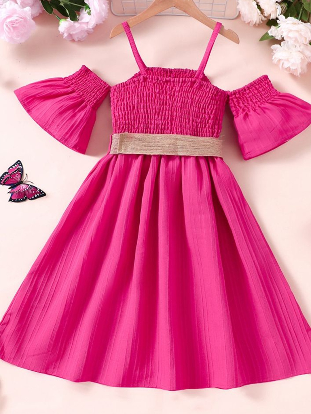 

LULU & SKY Empire Maxi Dress, Rose