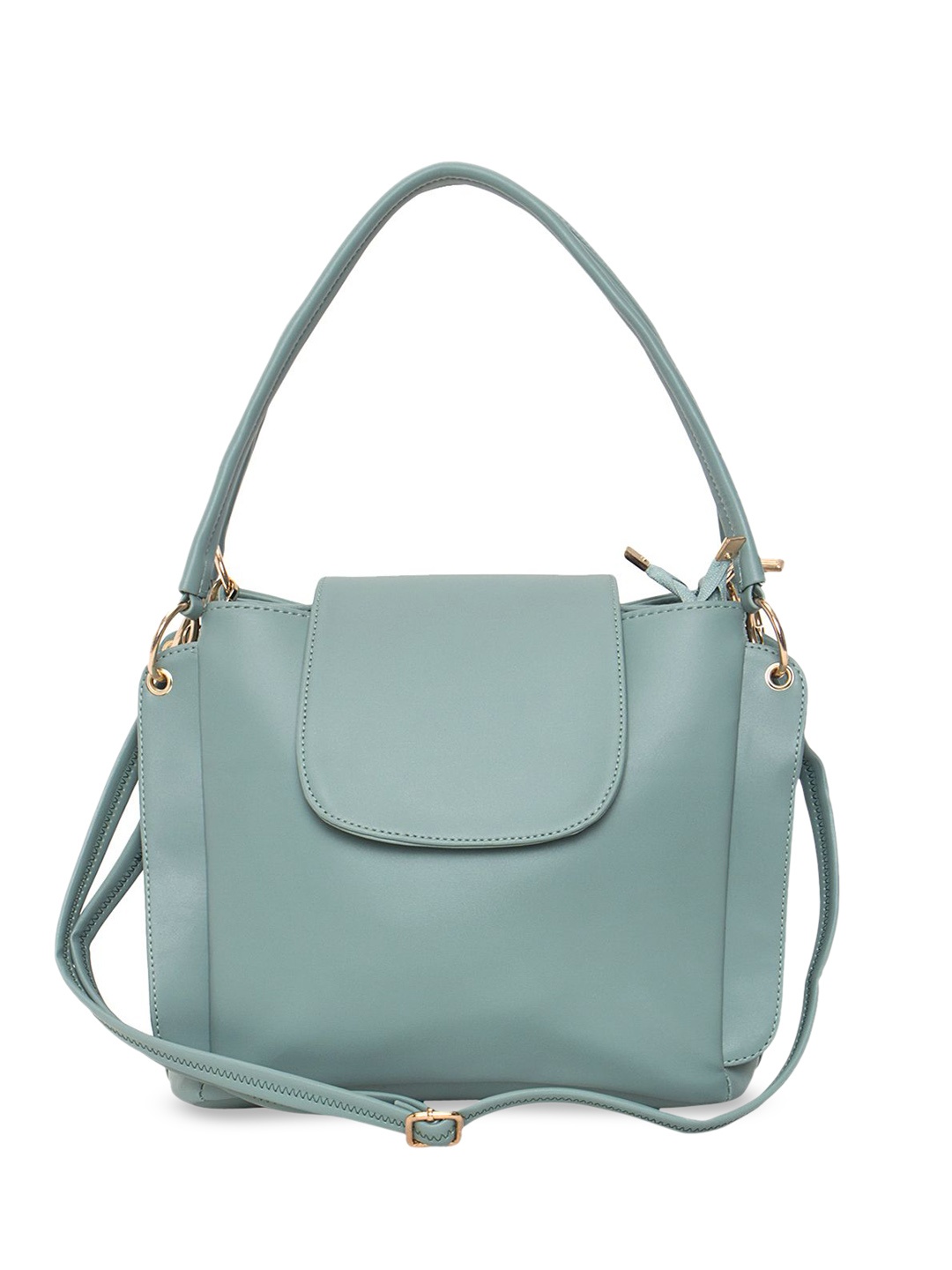 

ADISA PU Half Moon Shoulder Bag, Green