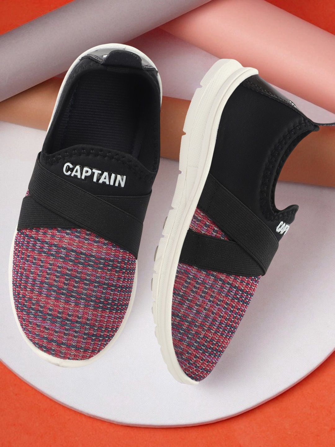 

BAESD Boys Woven Design Sneakers, Multi