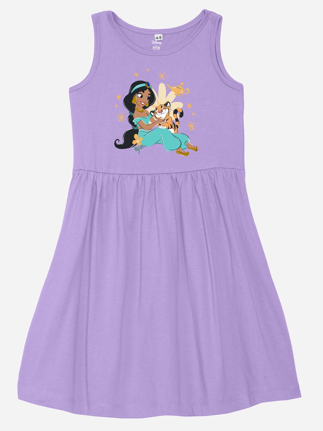 

Wear Your Mind Print Fit & Flare Dress, Purple