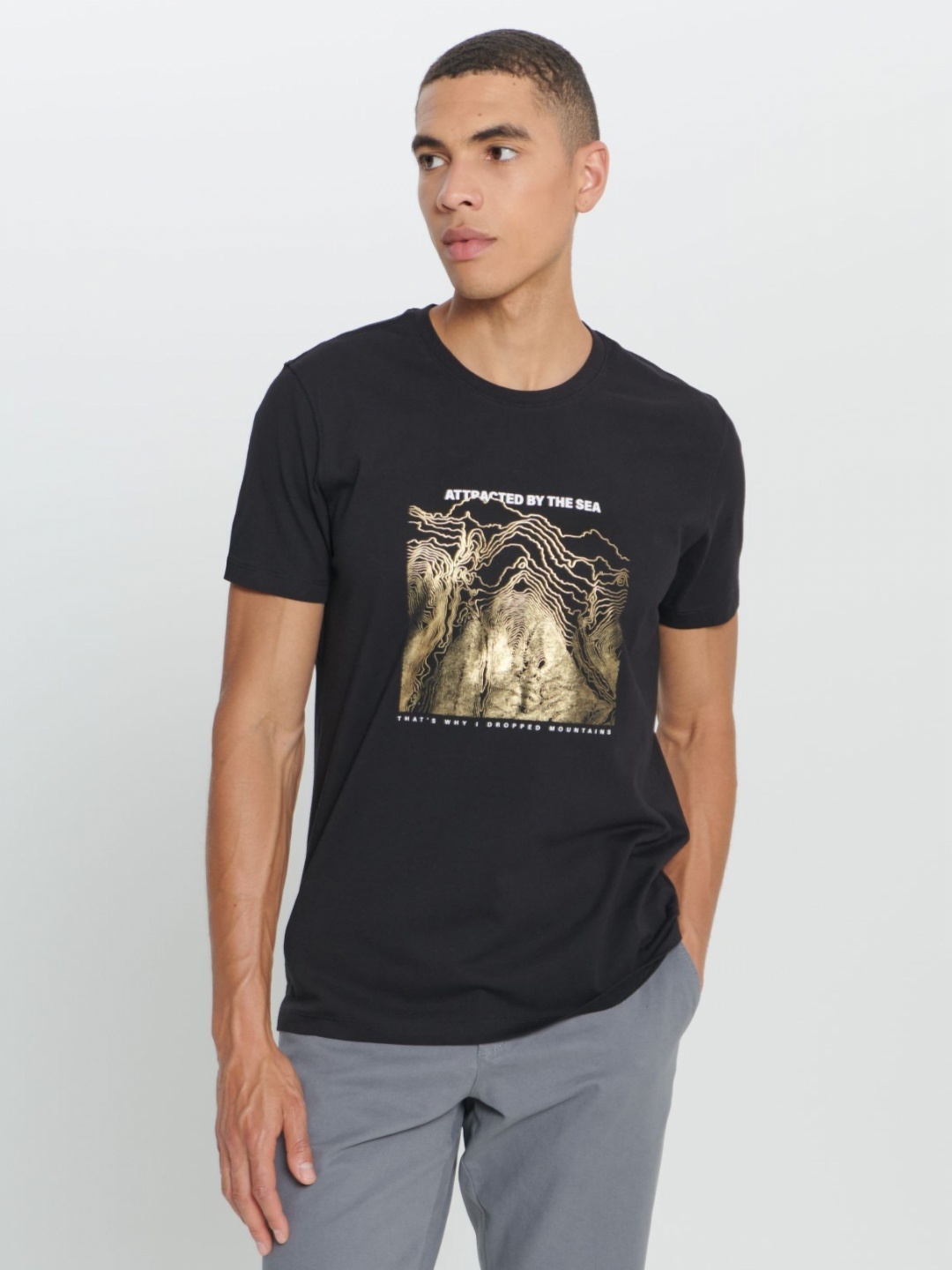 

ALTINYILDIZ CLASSICS AC Co. Men Printed Pockets T-shirt, Na