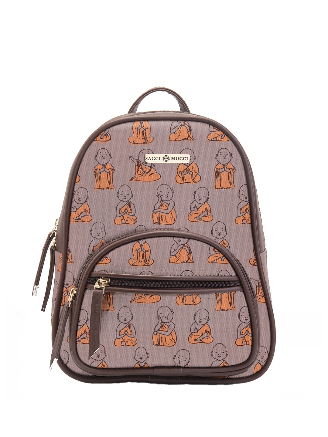 

Sacci Mucci Women Backpack, Brown