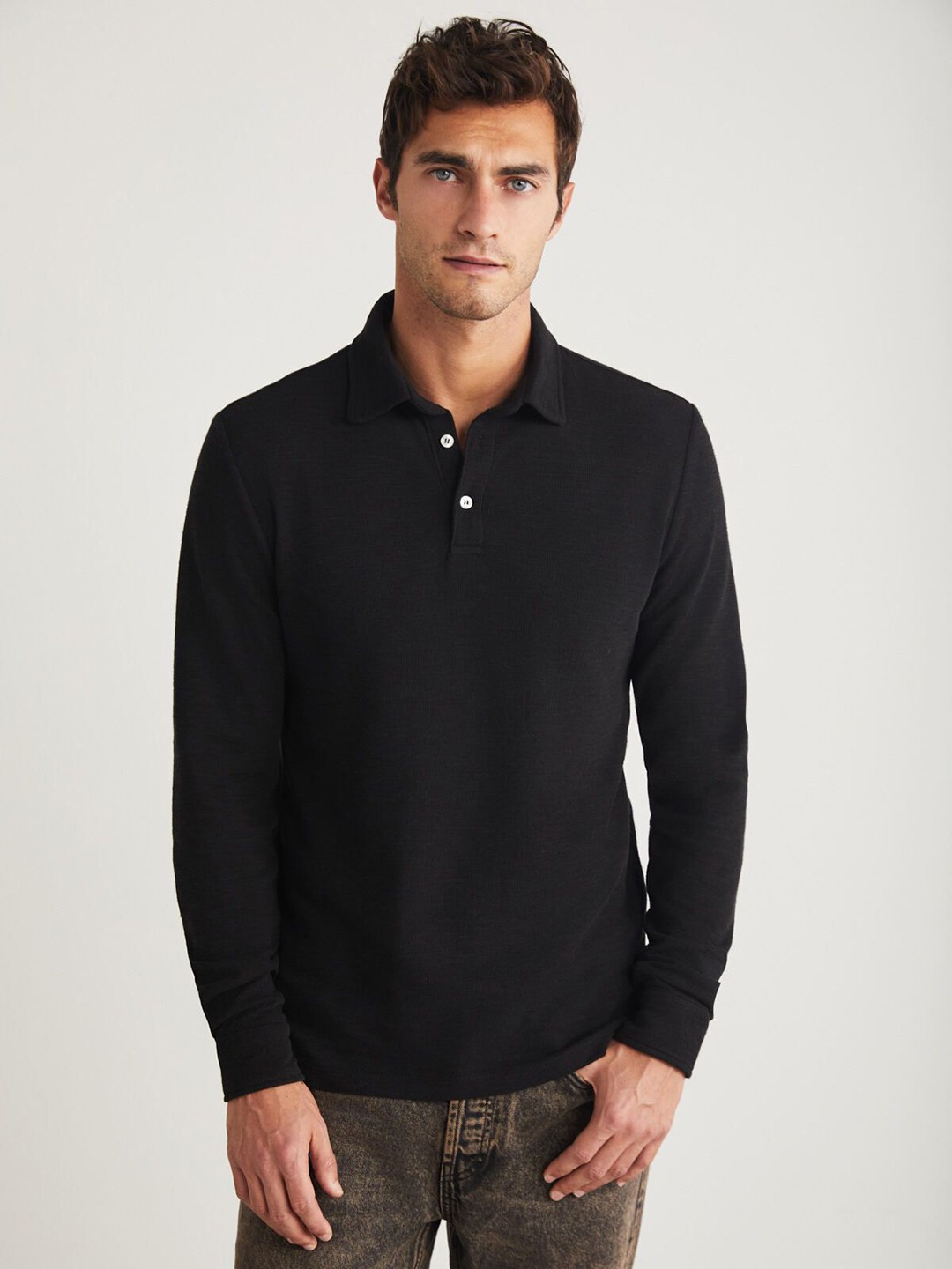 

GRIMELANGE Men Hooded Pockets T-shirt, Na