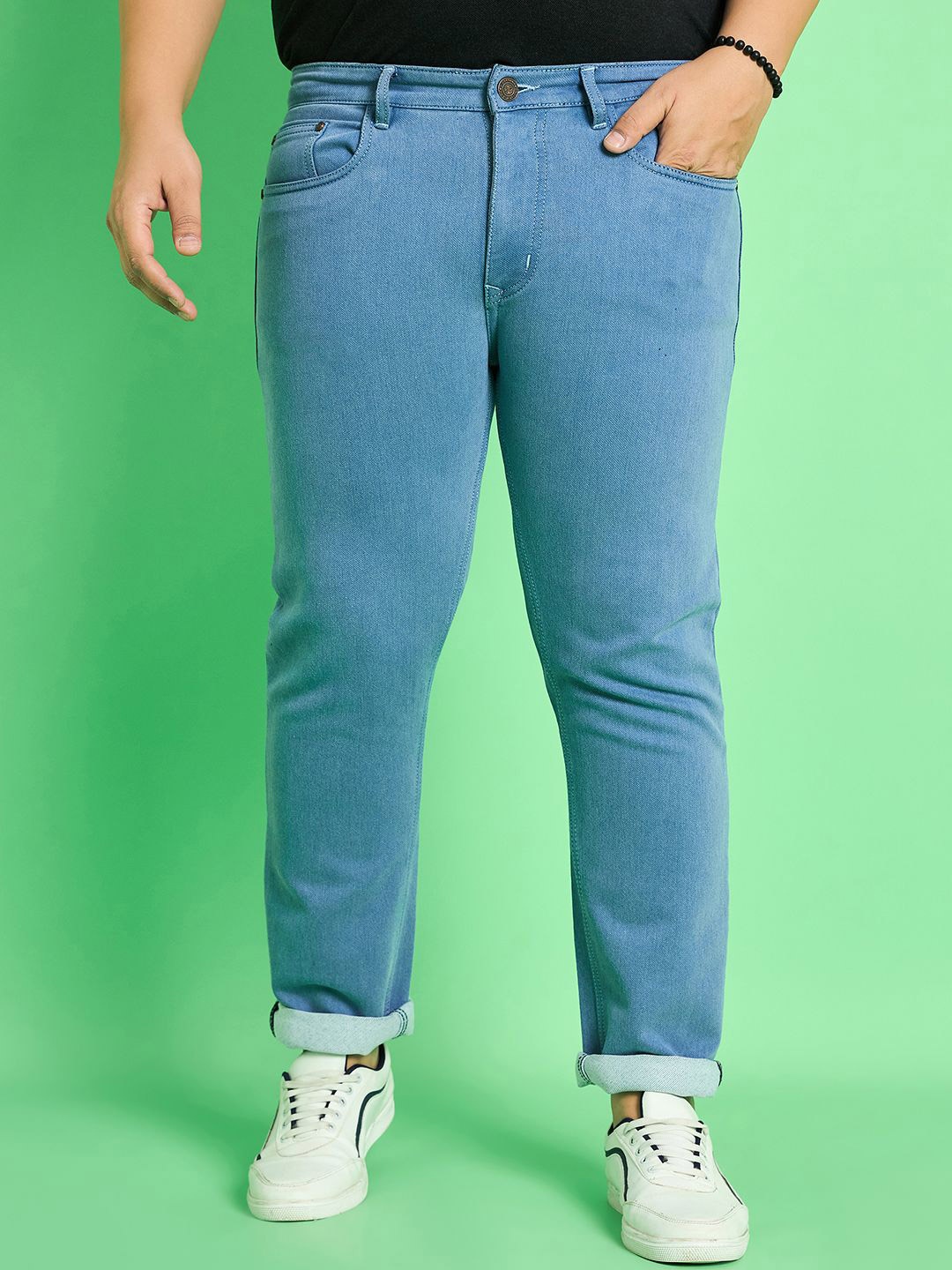 

bigbanana Men Original Stretchable Jeans, Blue