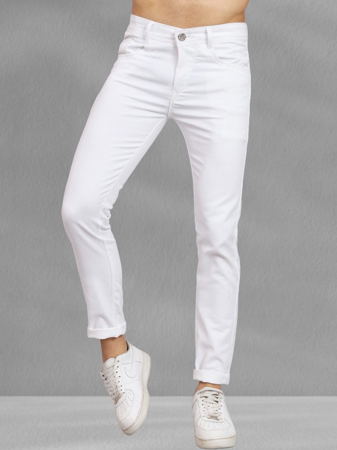 

LINARIA Men Classic Jeans, White