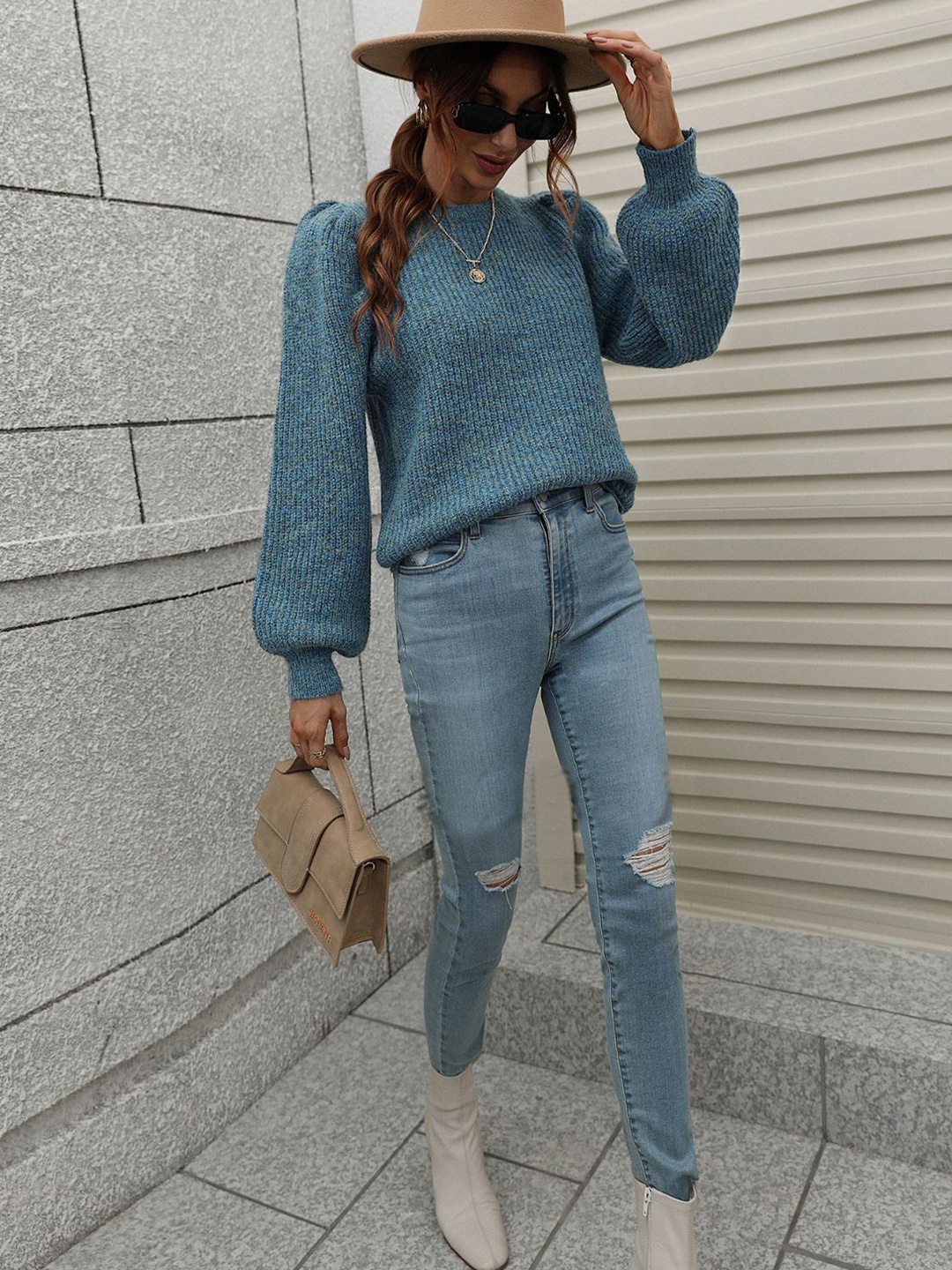 

Oh Rare Women Pullover, Blue