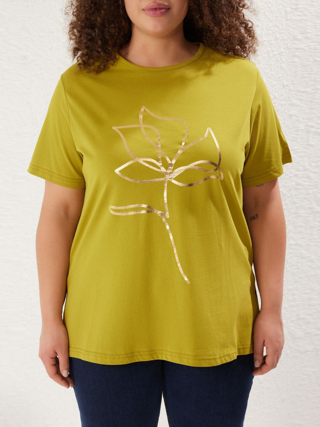 

Trendyol Women Raw Edge T-shirt, Na