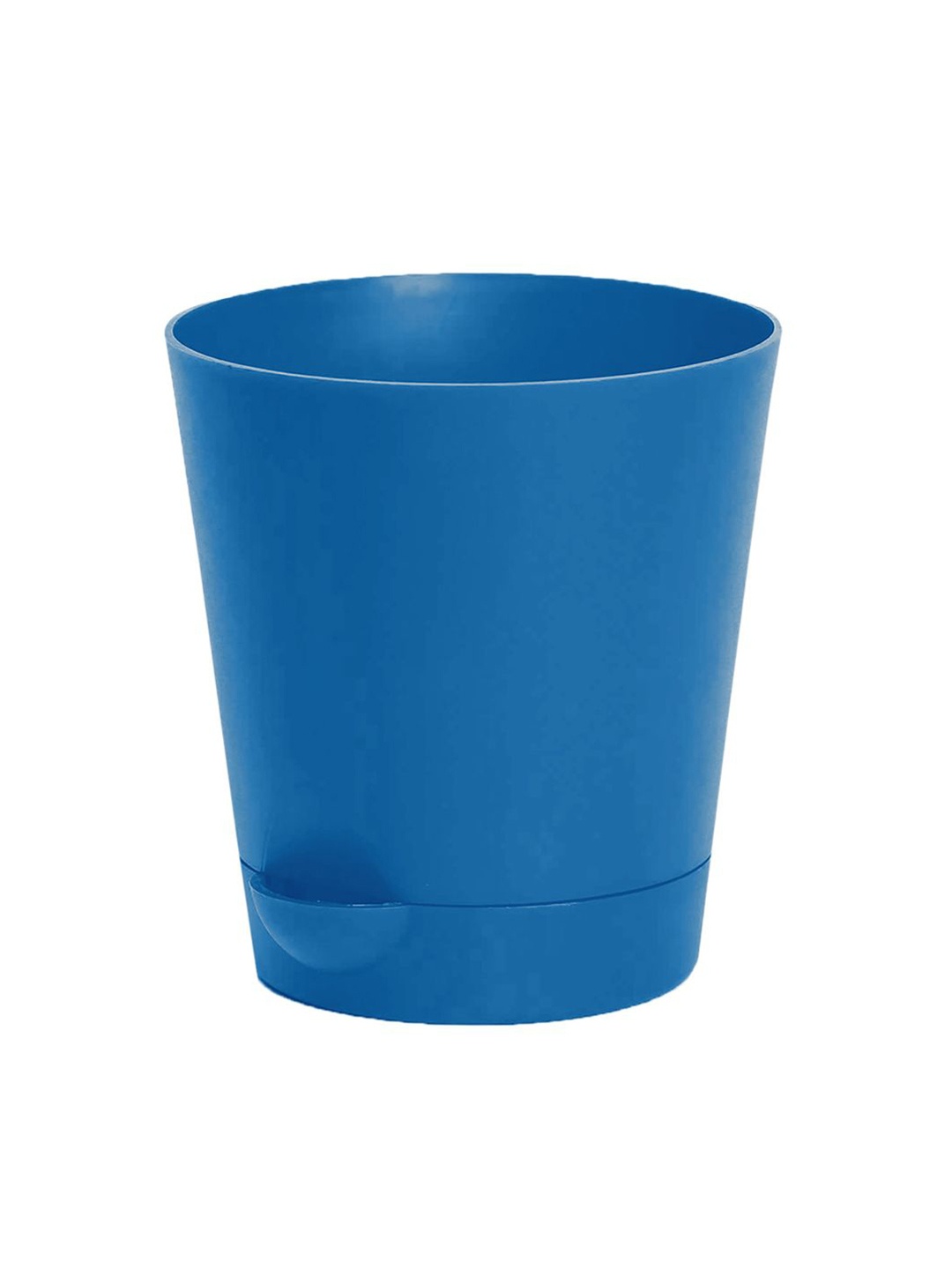 

Kuber Industries Blue Self-Watering Pot With Drainage Holes