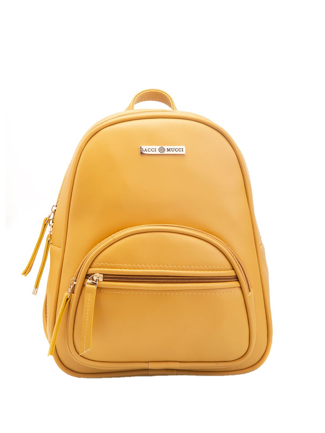 

Sacci Mucci Women Backpack, Yellow