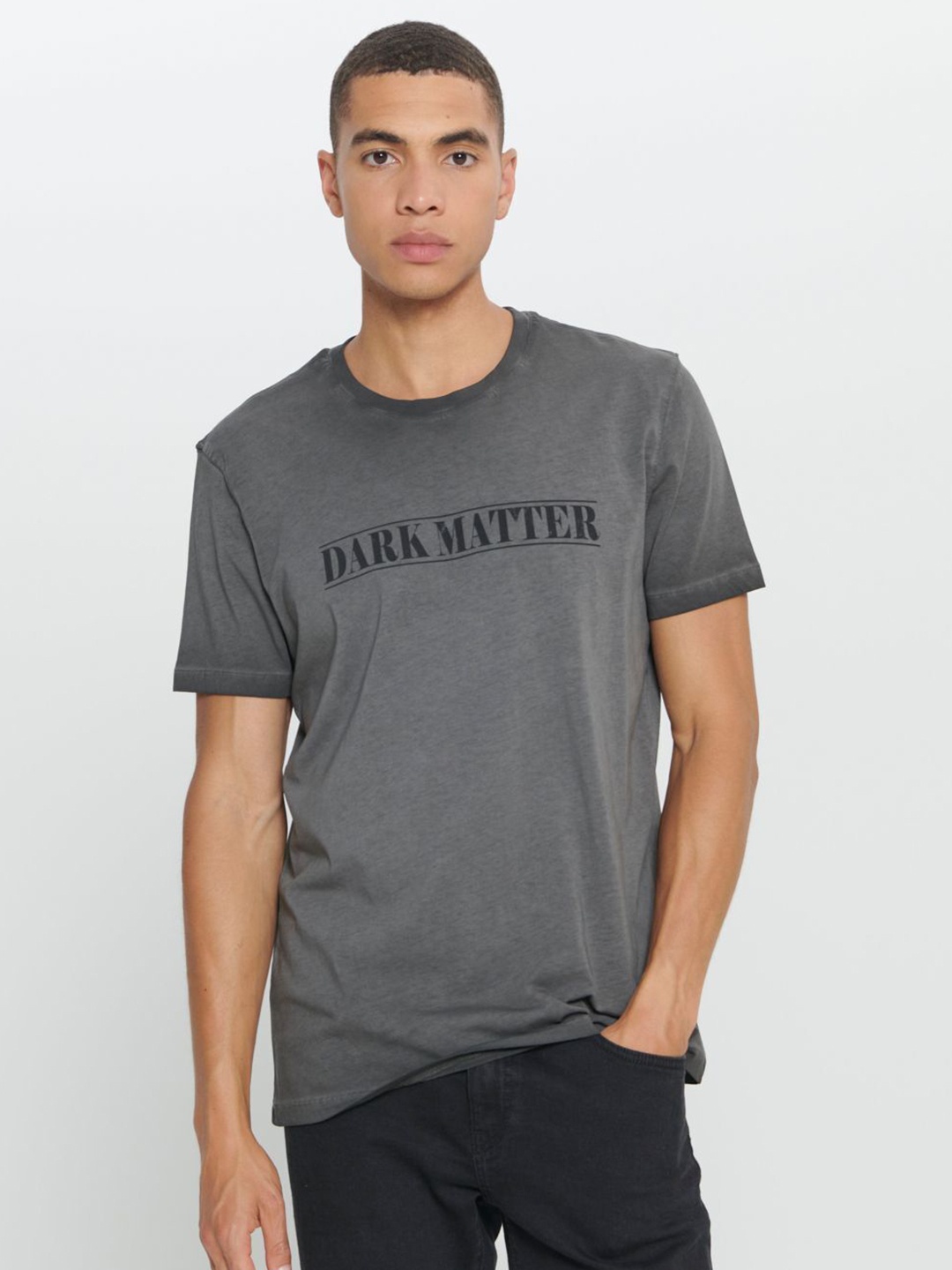 

ALTINYILDIZ CLASSICS AC Co. Men Typography Printed Pockets T-shirt, Na
