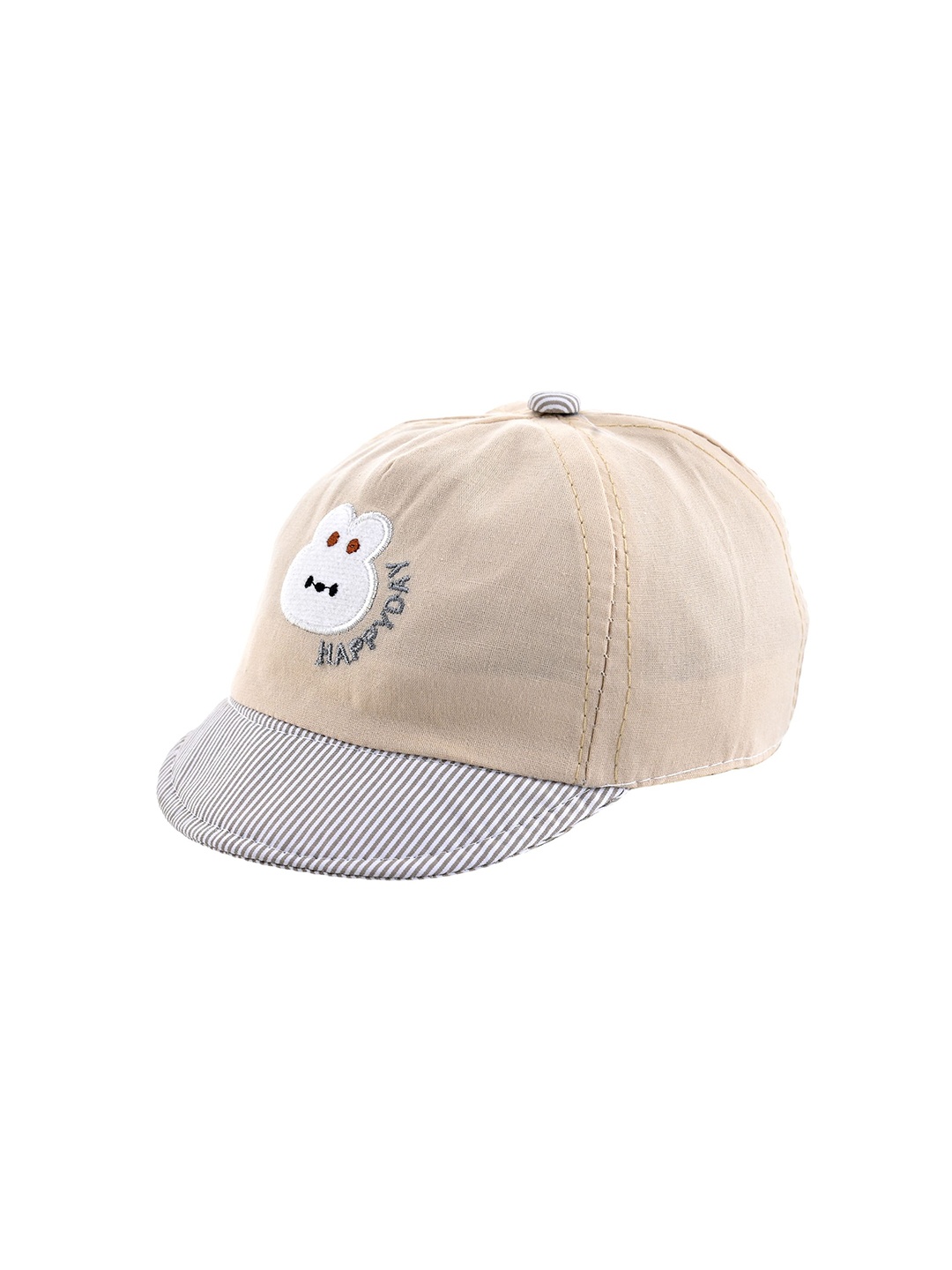 

SHOP FRENZY Unisex Kids Printed Baseball Cap, Beige