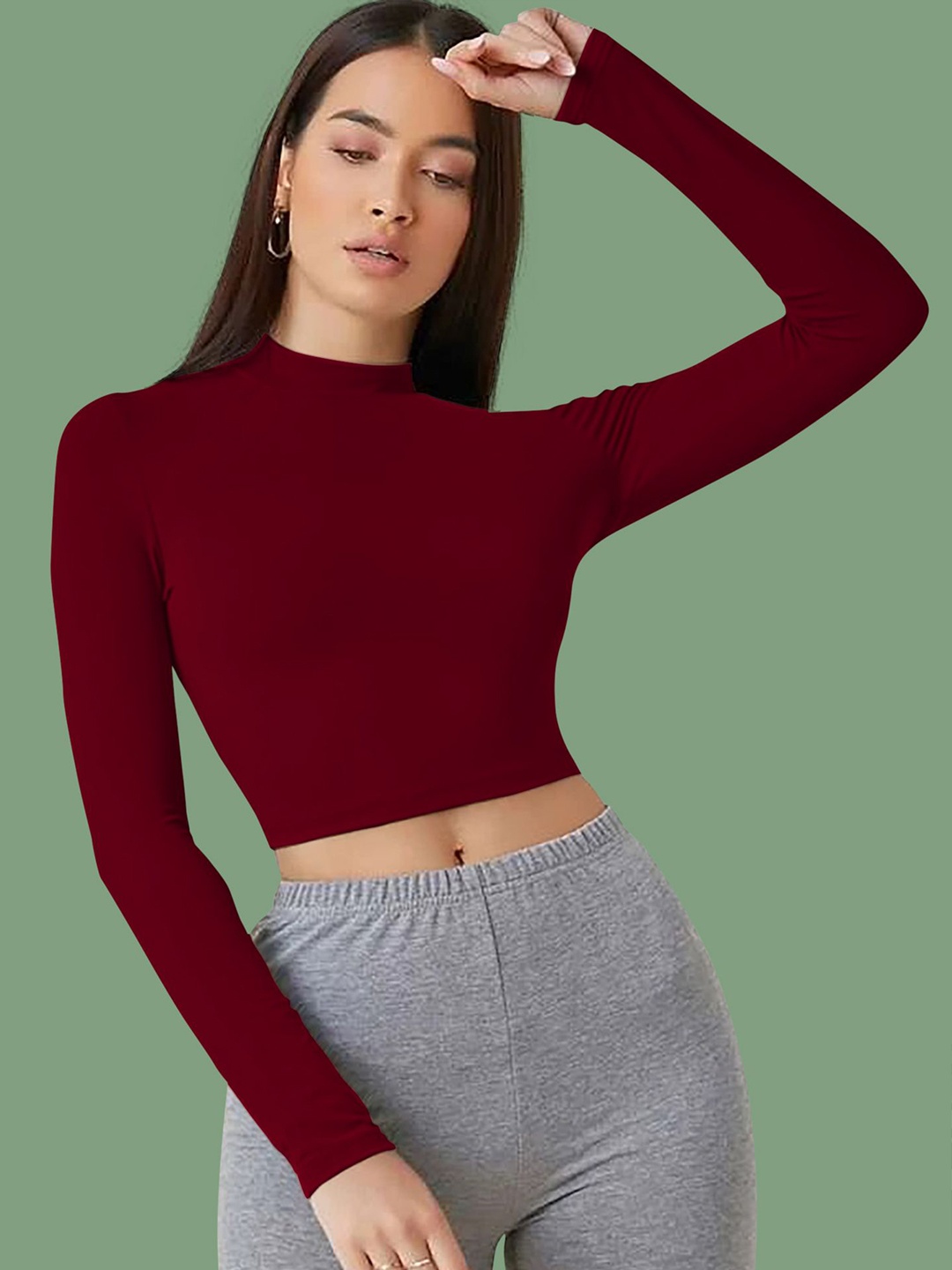 

Dream Beauty Fashion Top, Maroon