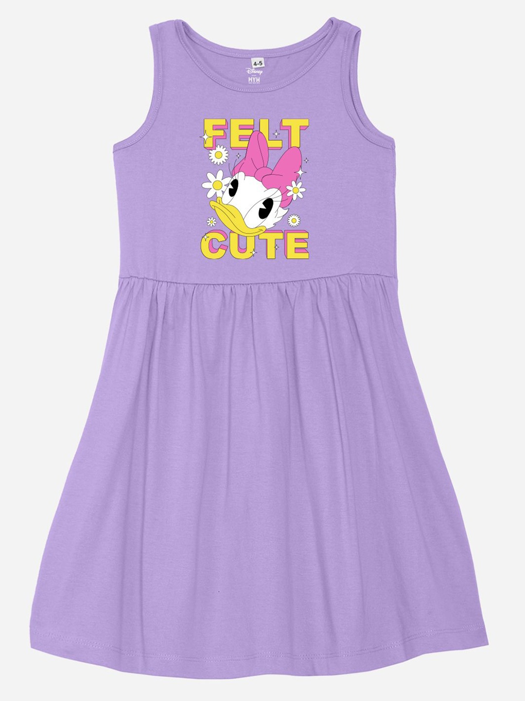 

Wear Your Mind Print Fit & Flare Dress, Purple