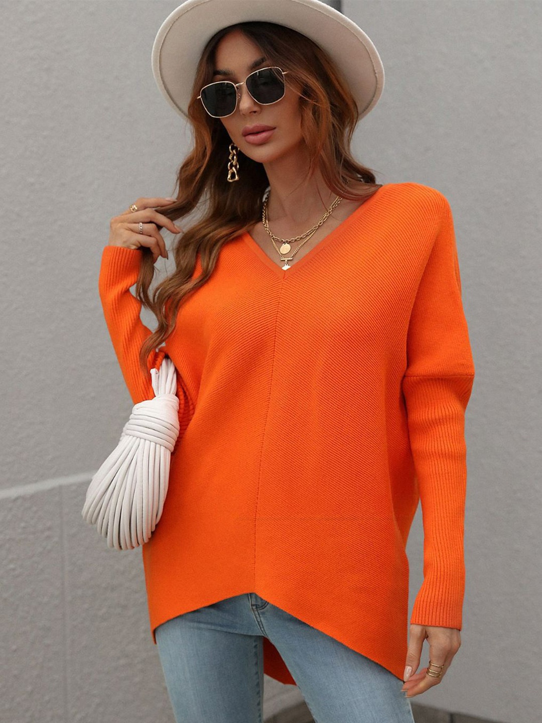 

Oh Rare Women Pullover, Orange