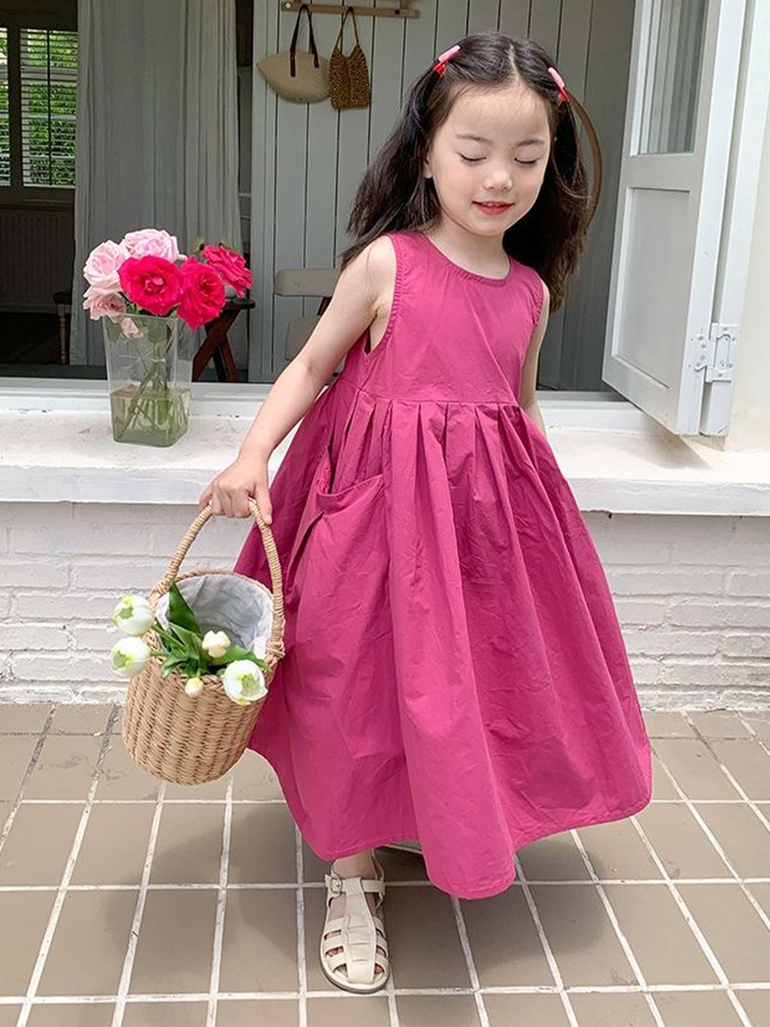 

LULU & SKY A-Line Dress, Pink
