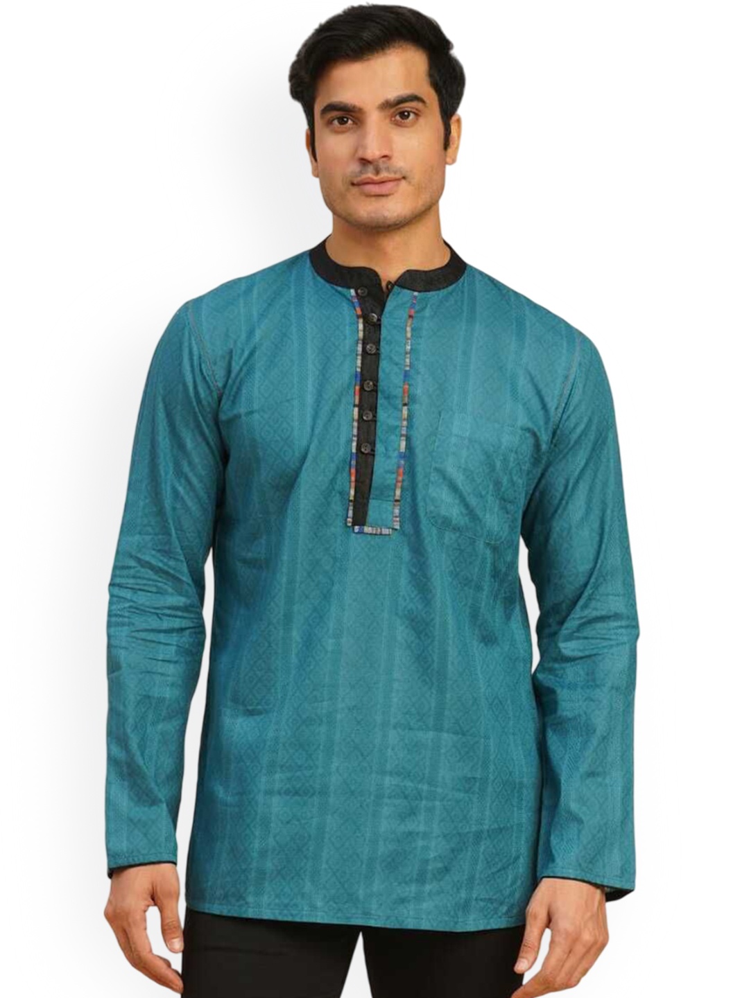 

Arch element Men Kurta, Green