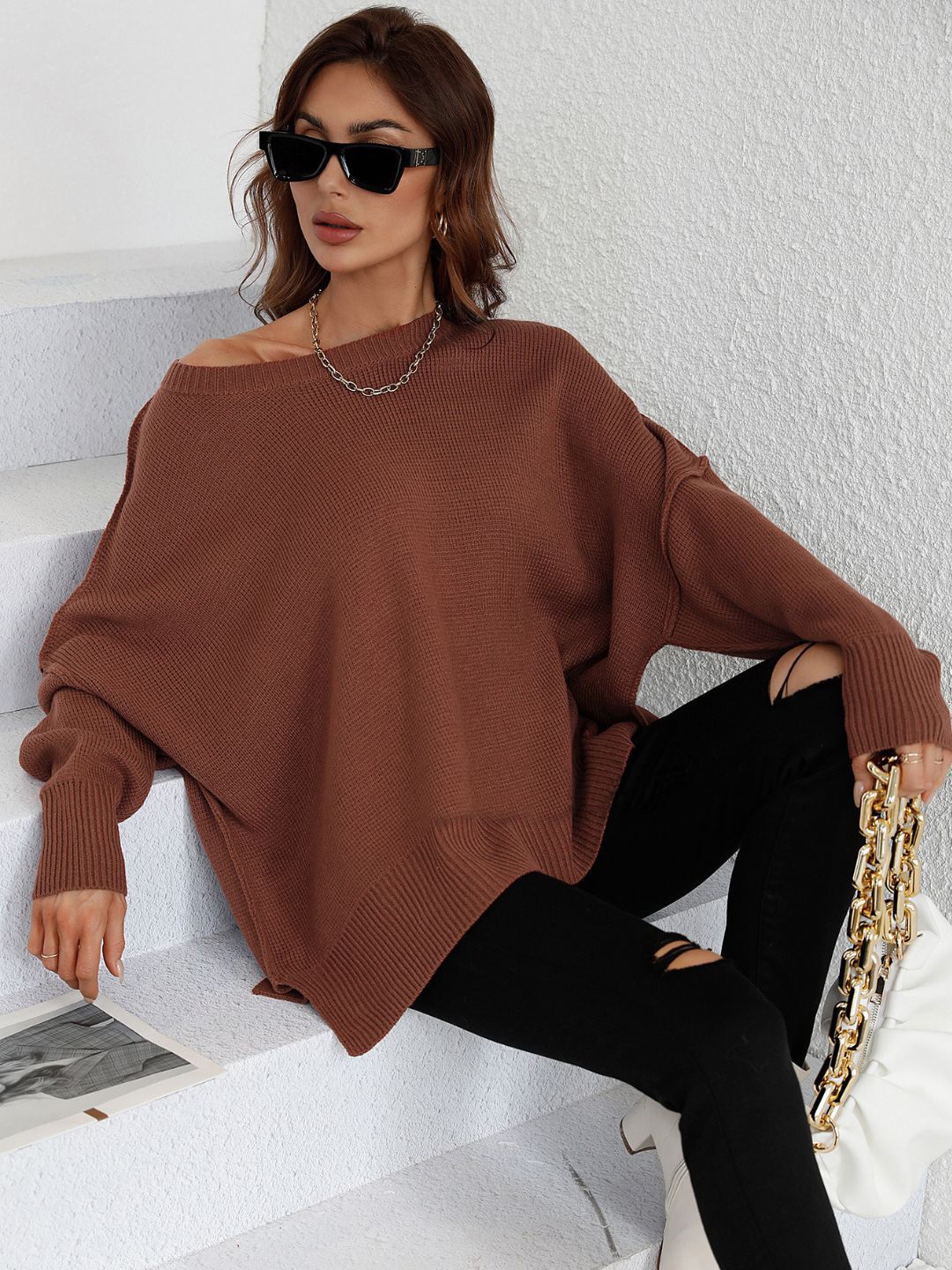 

Oh Rare Women Pullover, Brown