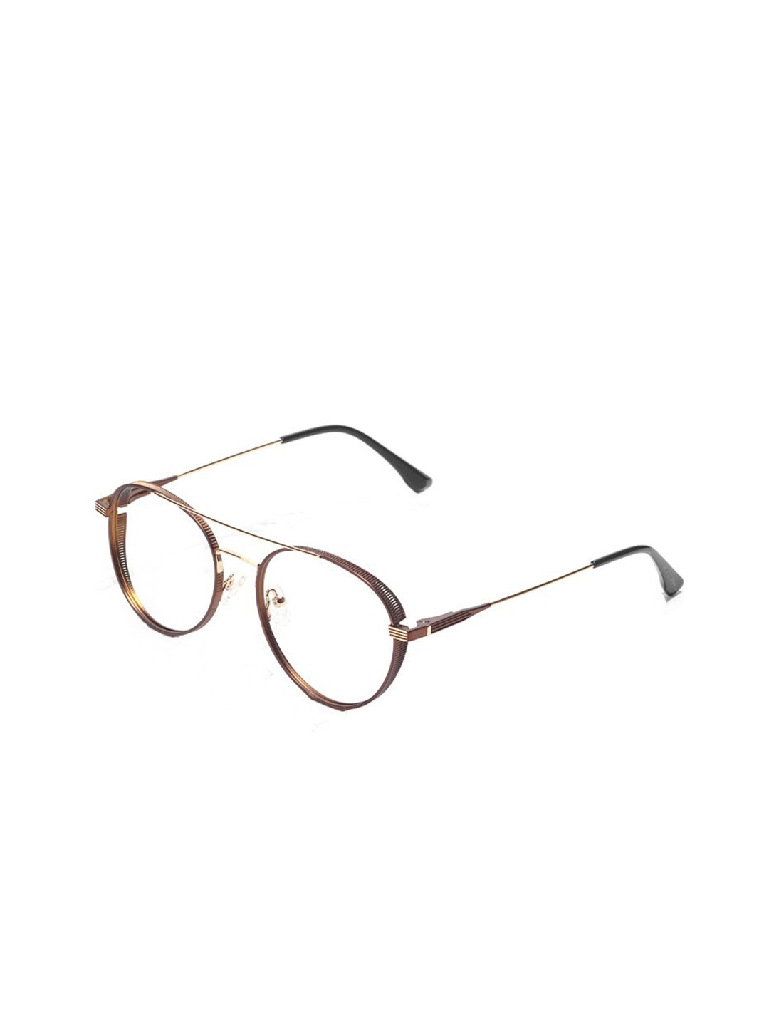 

SAM & MARSHALL Unisex Full Rim Round Frames, Gold