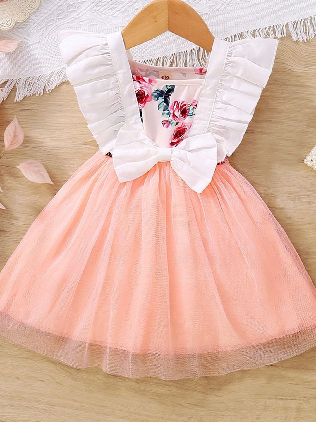 

LULU & SKY Fit & Flare Dress, Pink