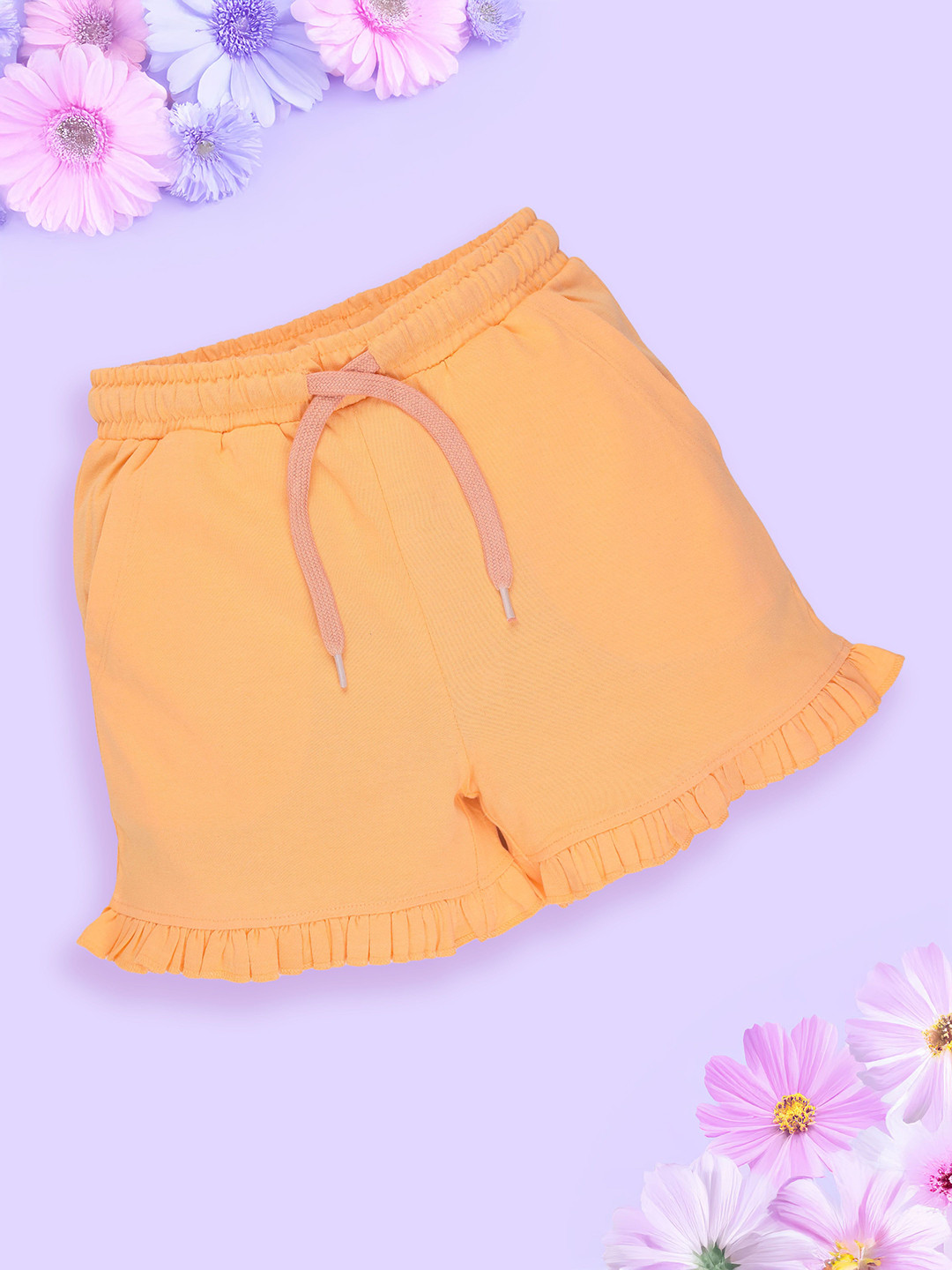 

KiddoPanti Girls Hot Pants Shorts, Orange