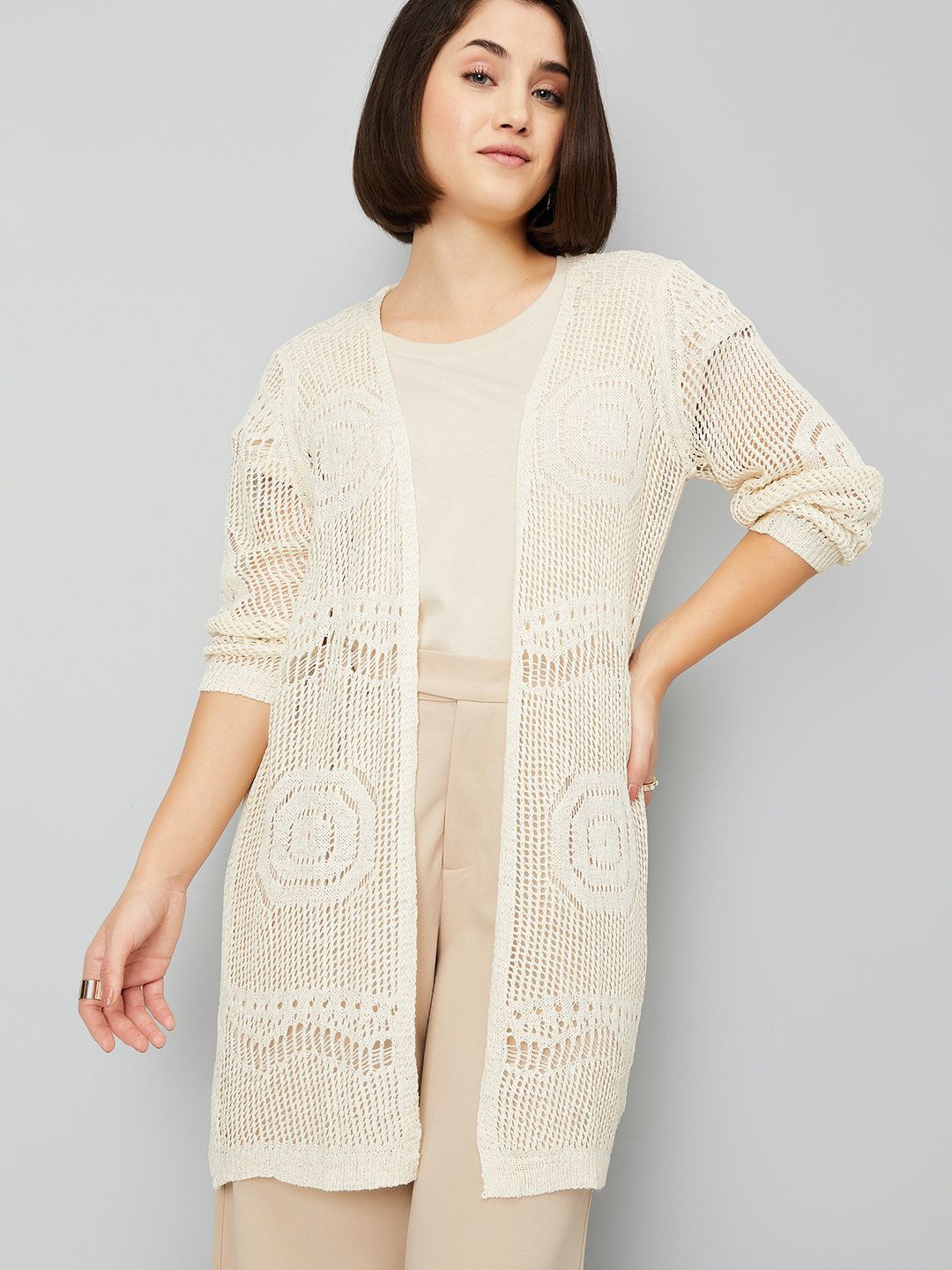 

max Women Shrug, Beige