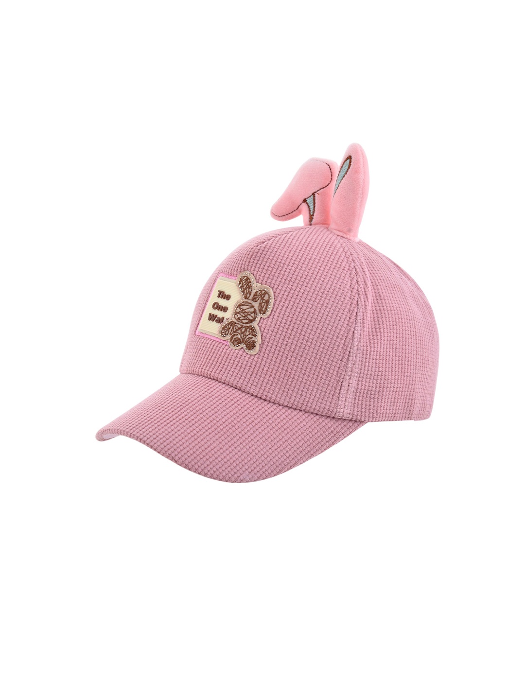 

SHOP FRENZY Unisex Kids Printed Baseball Cap, Pink