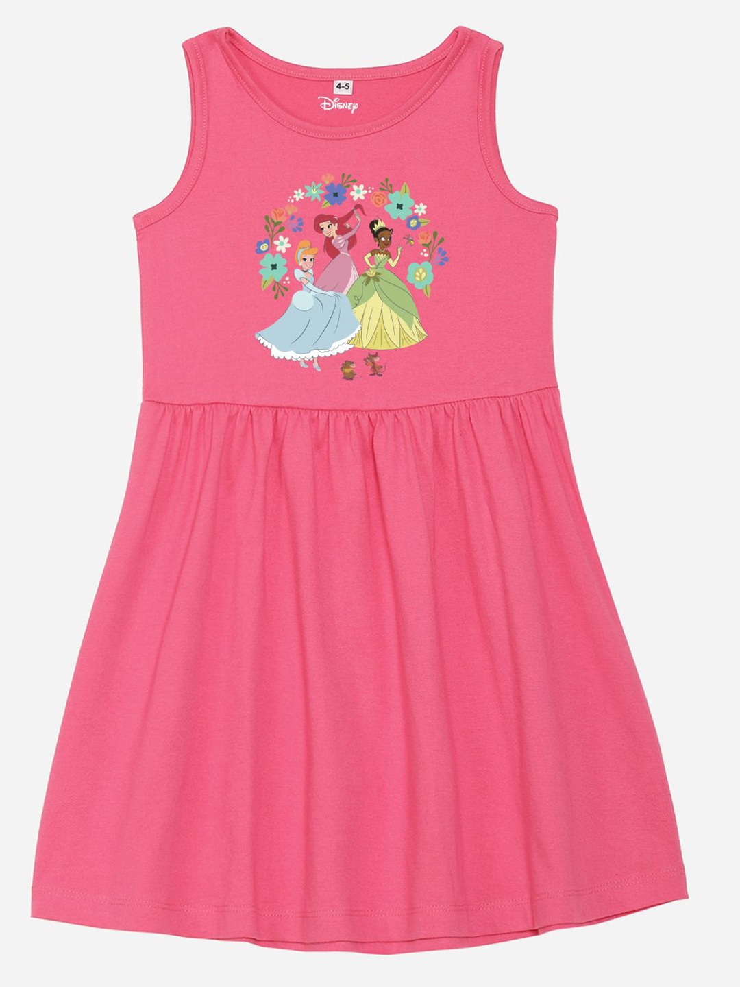 

Wear Your Mind Print Fit & Flare Dress, Pink