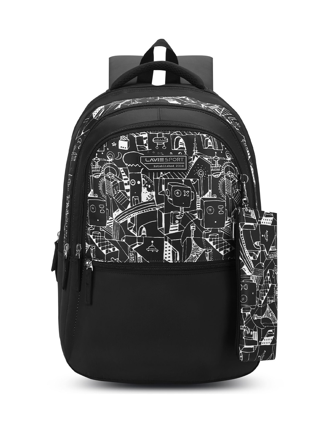 

LAVIE SPORT Unisex Kids Backpack, Black