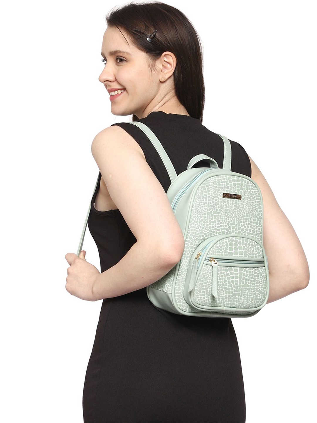 

Sacci Mucci Women Backpack, Sea green