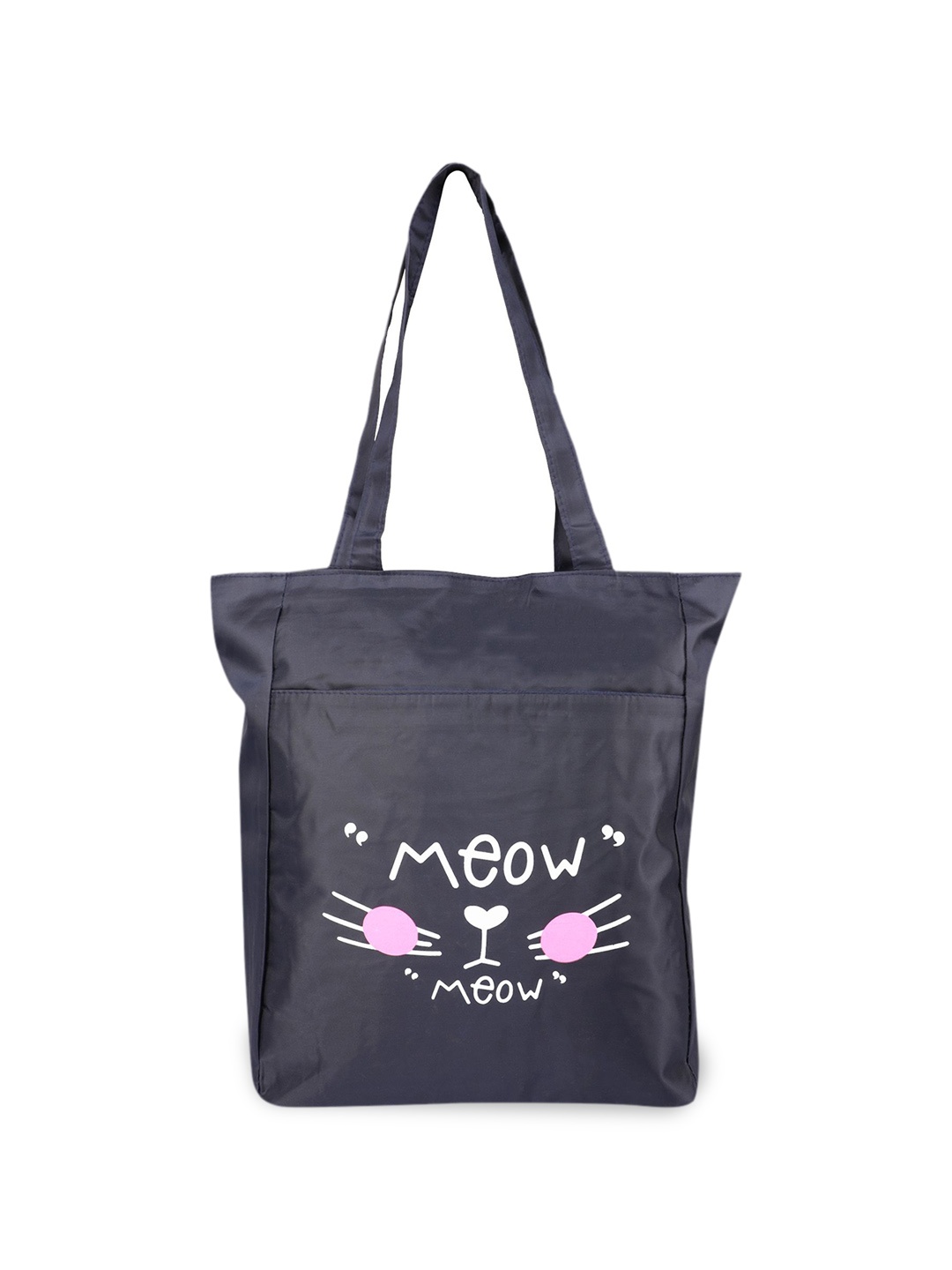 

BAGSWORKS Floral Embellished Oversized Half Moon Shoulder Bag, Blue