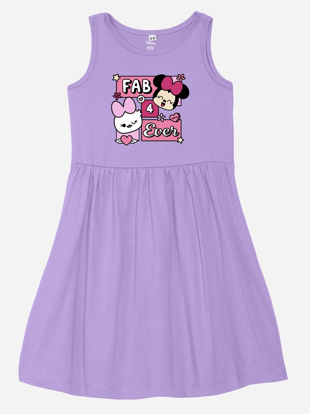 

Wear Your Mind Print Fit & Flare Dress, Purple