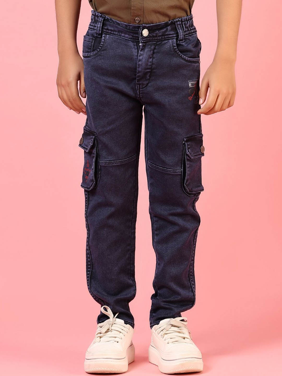 

V-Mart Boys Light Fade Jeans, Blue